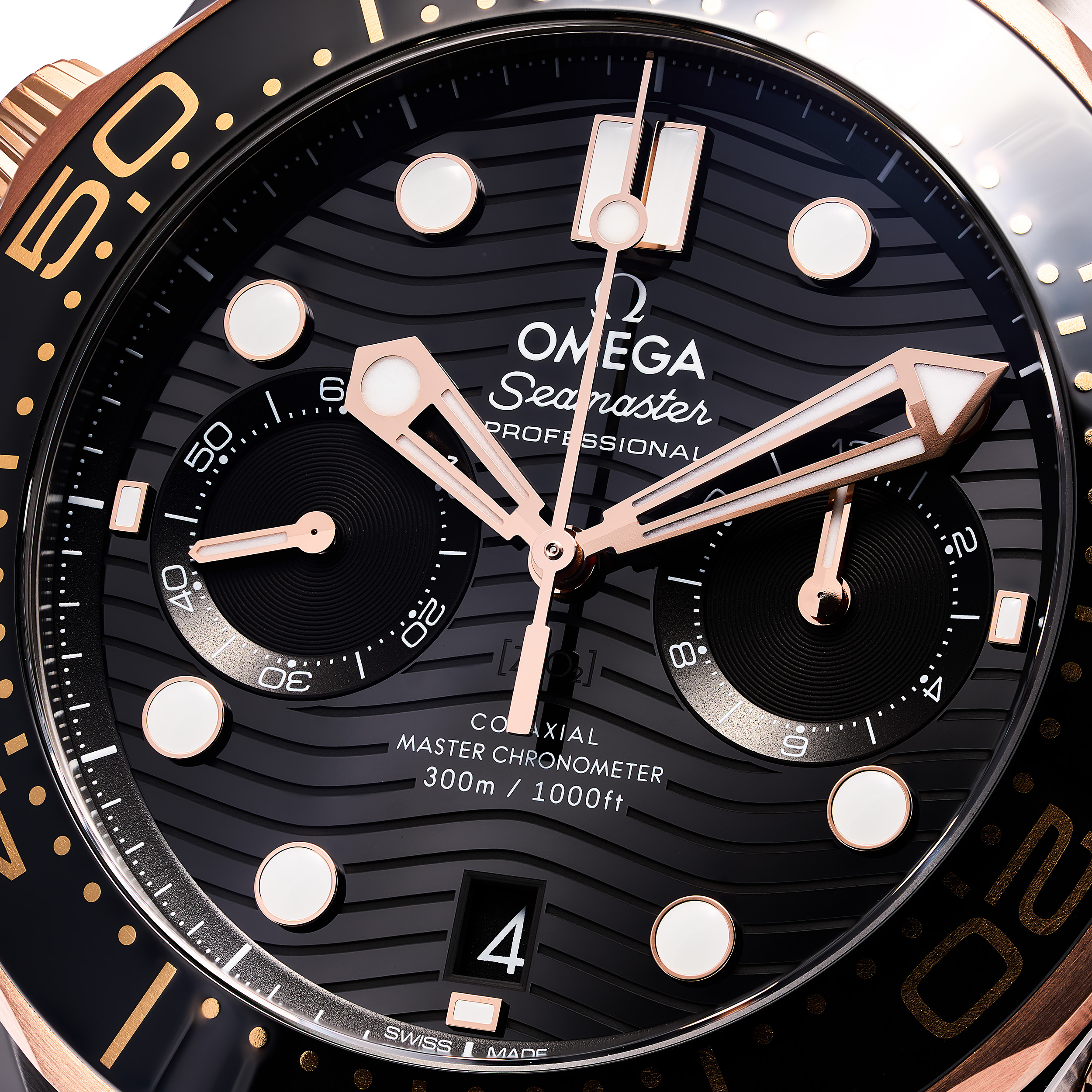 Seamaster Chrono Stahl/Roségold 44