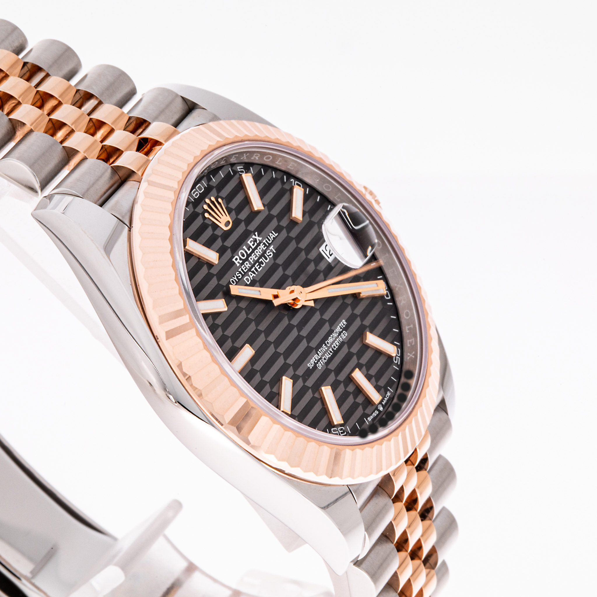 Datejust 41 Grey Stahl Roségold Jubilee
