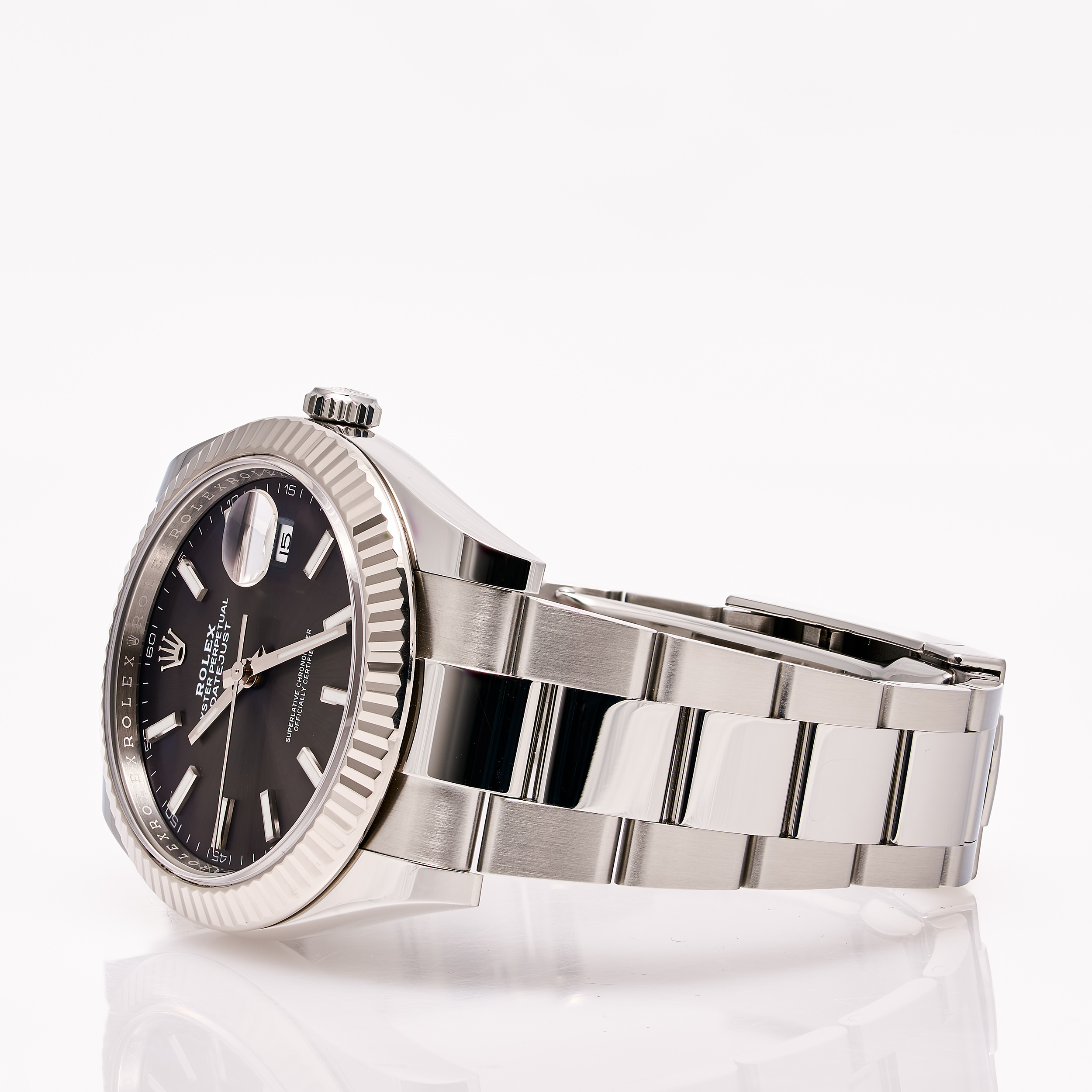 Datejust 41 Rhodium Oyster