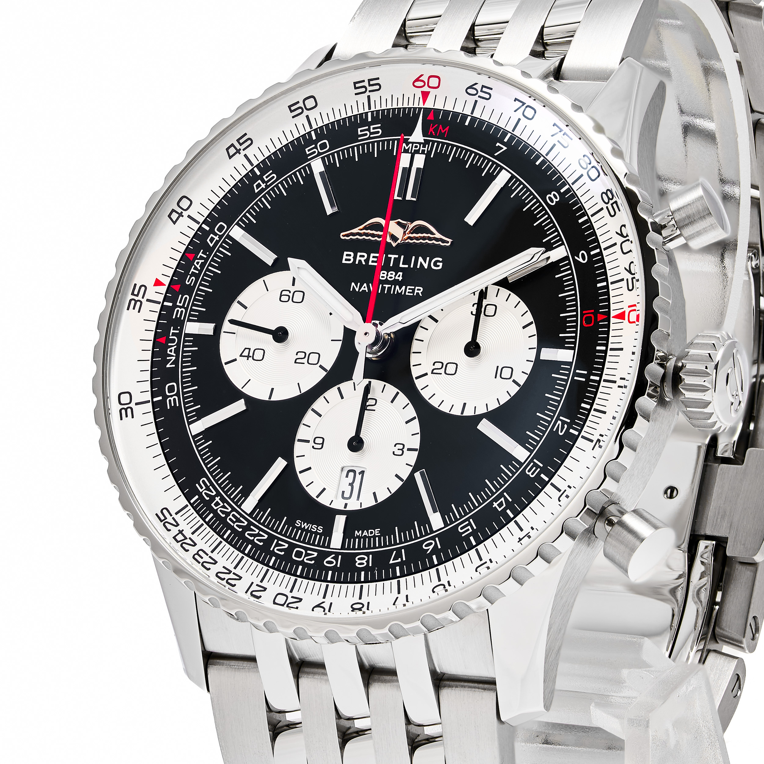 Navitimer 1 B01 Chrono 46 Schwarz