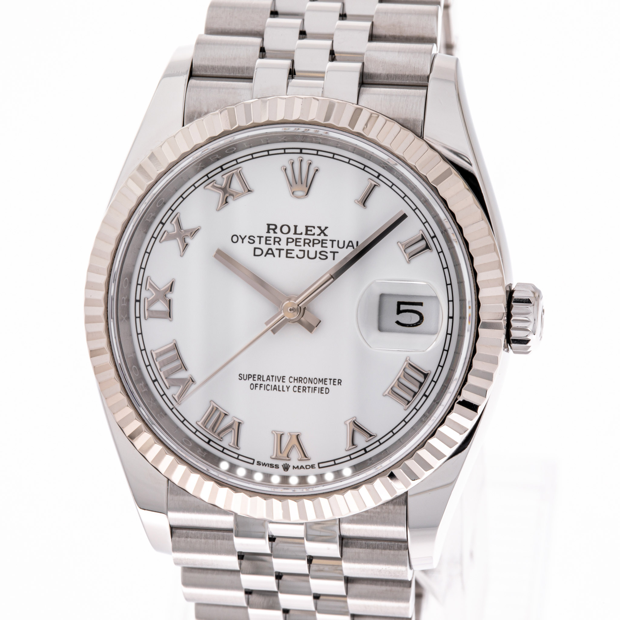 Datejust 36 Weiß