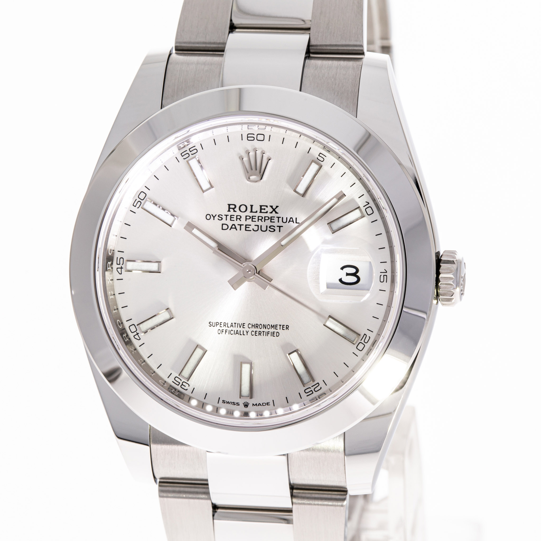 Datejust 41 Silber Oyster