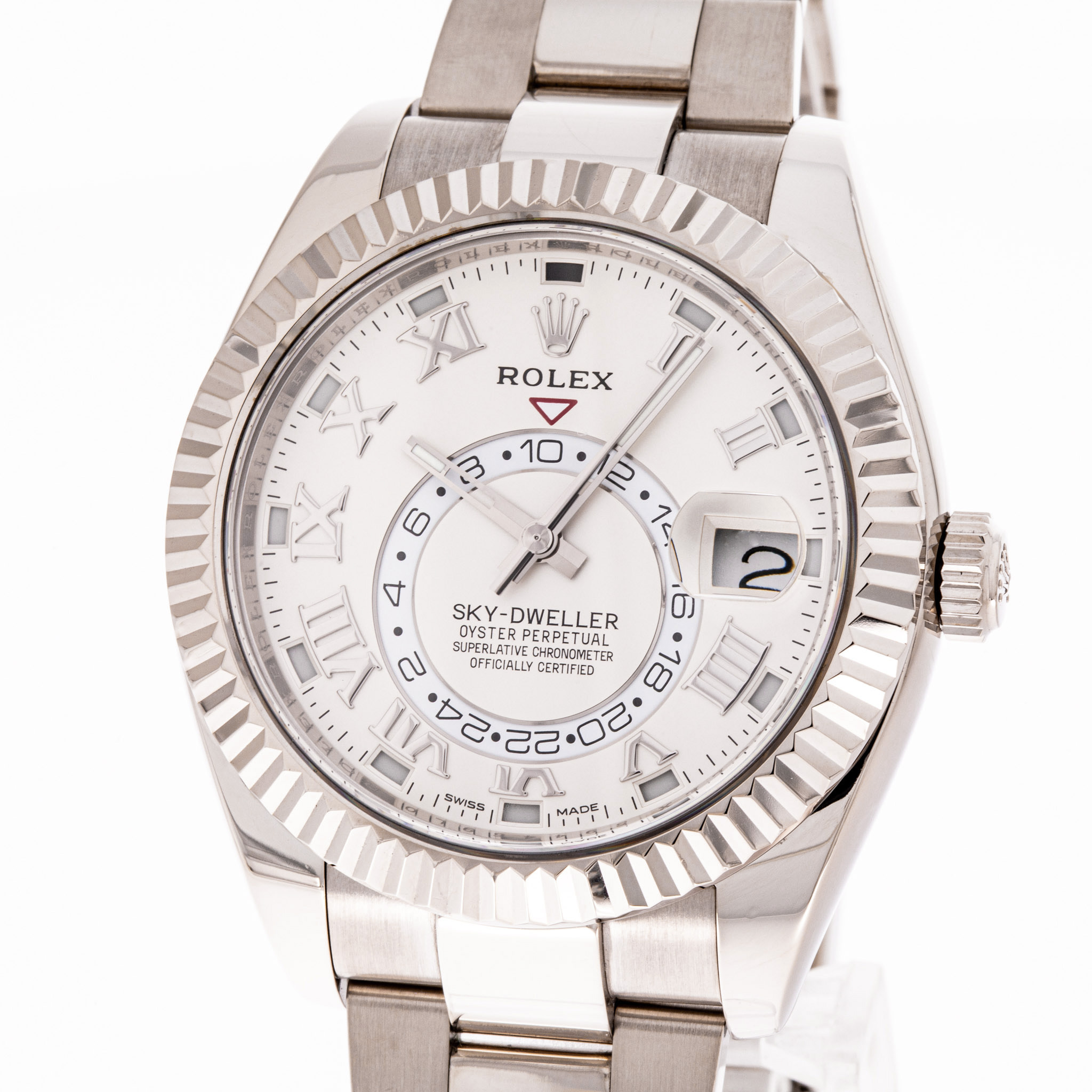 Sky-Dweller Weißgold 42 Weiß