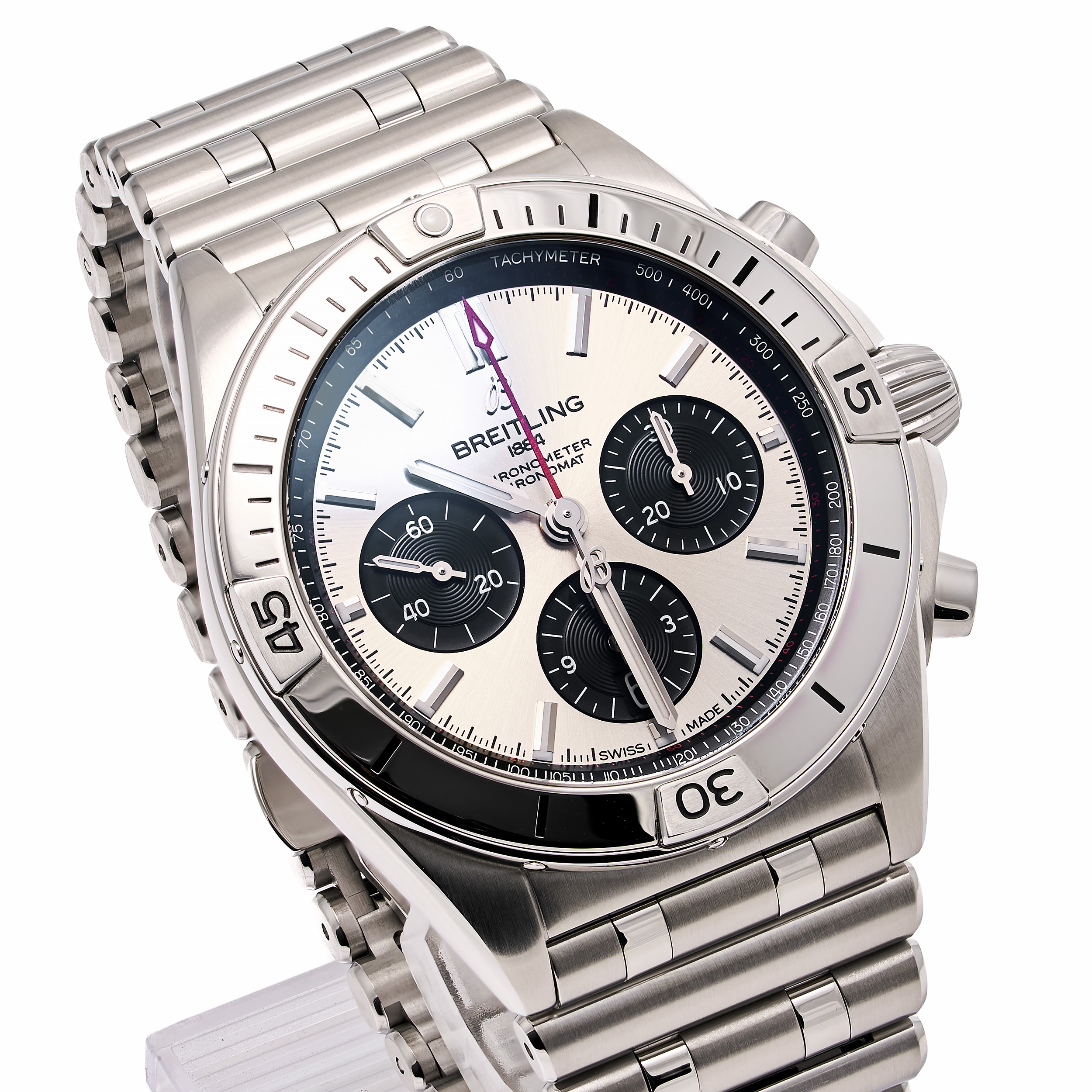 Chronomat B01 42 Silber