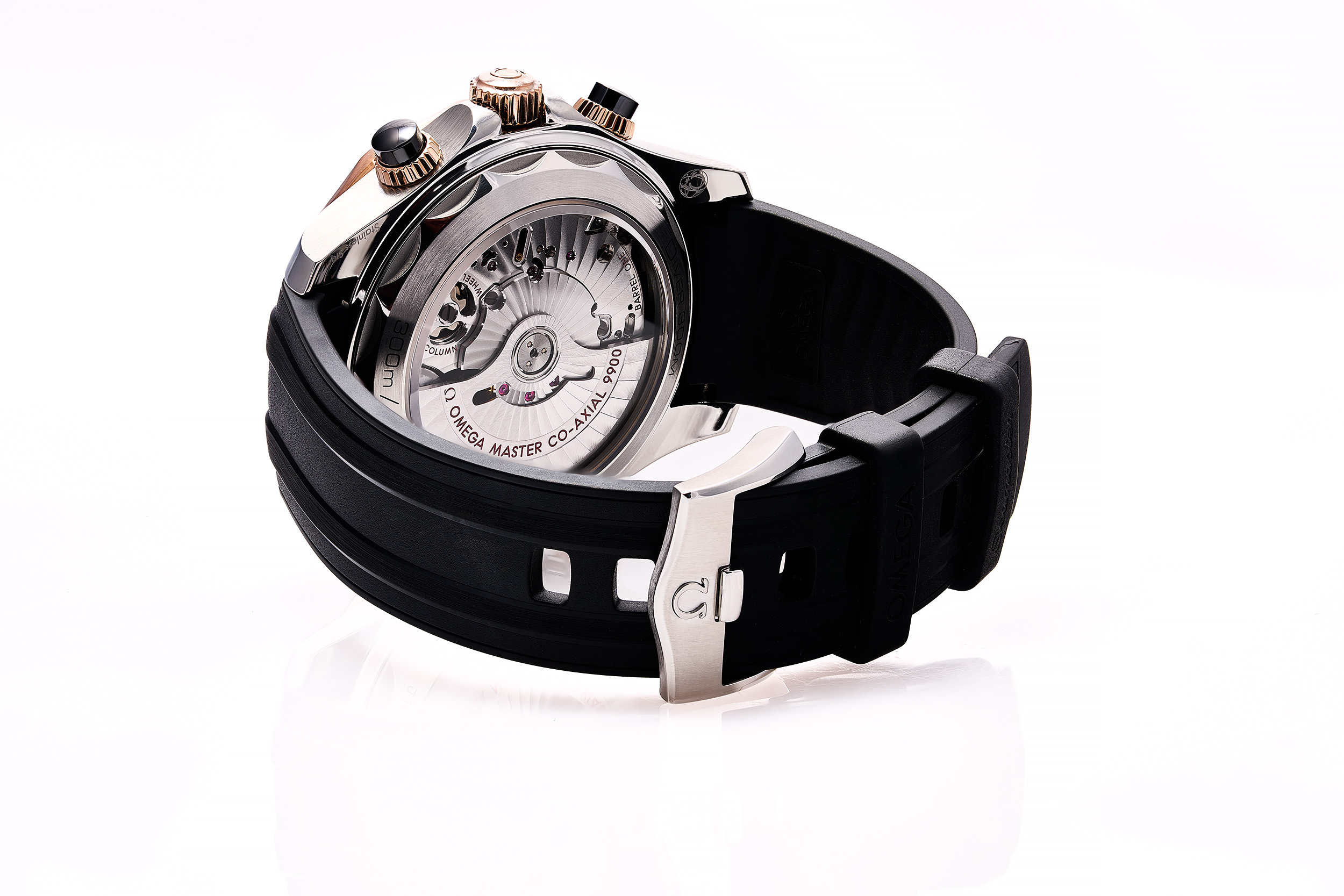 Seamaster Chrono Stahl/Roségold 44