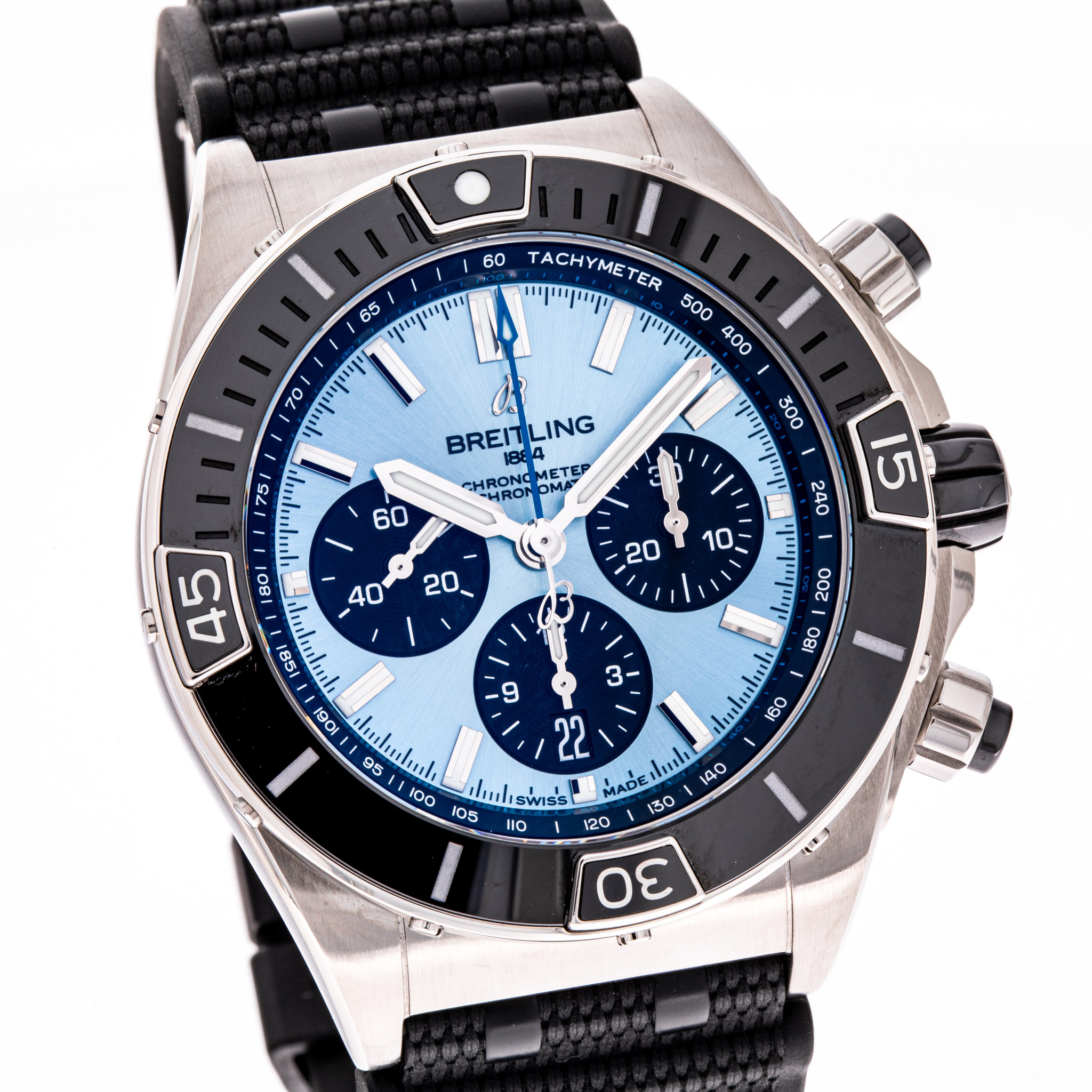Super Chronomat B01 44 Ice Blau