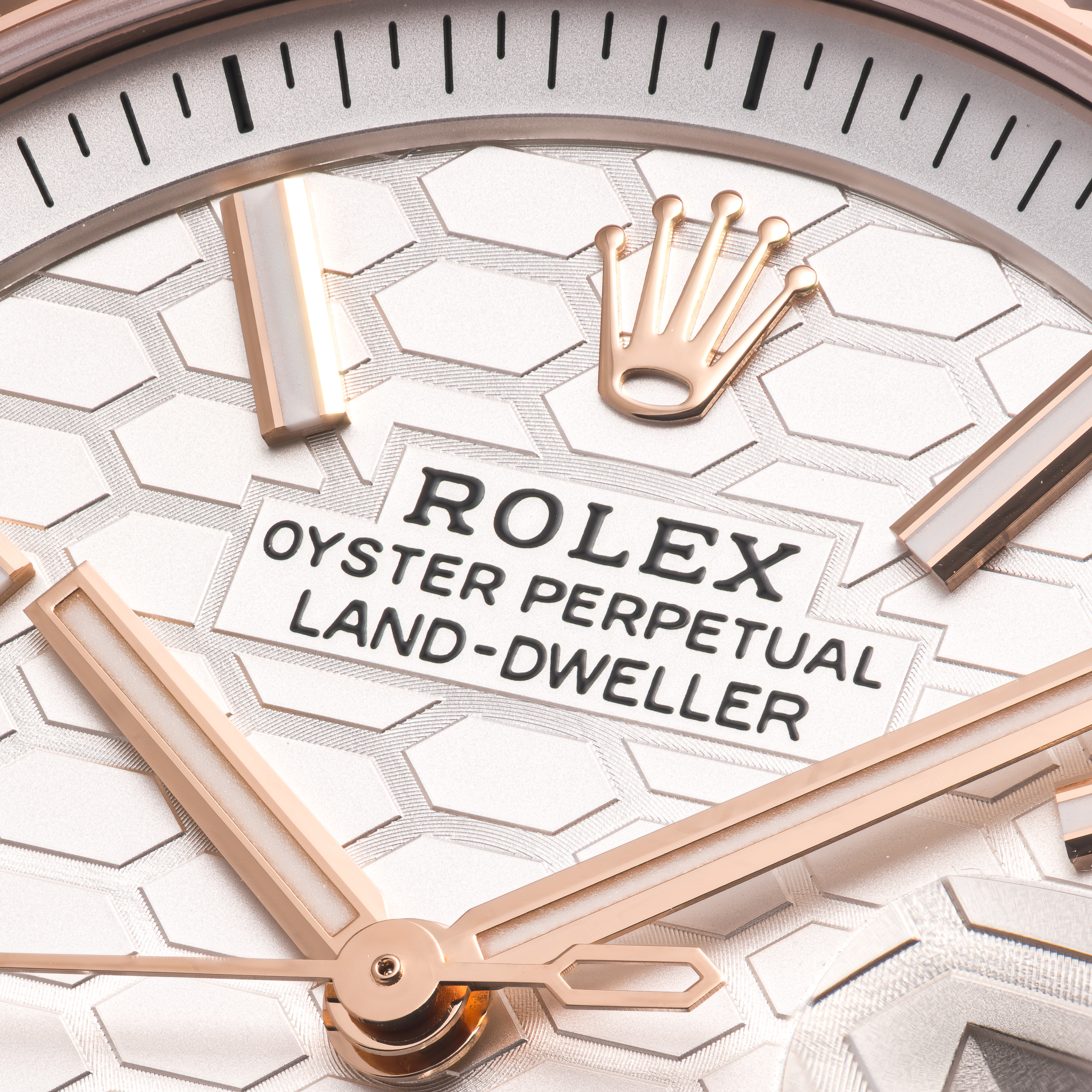 Land-Dweller 40 Weiß Roségold