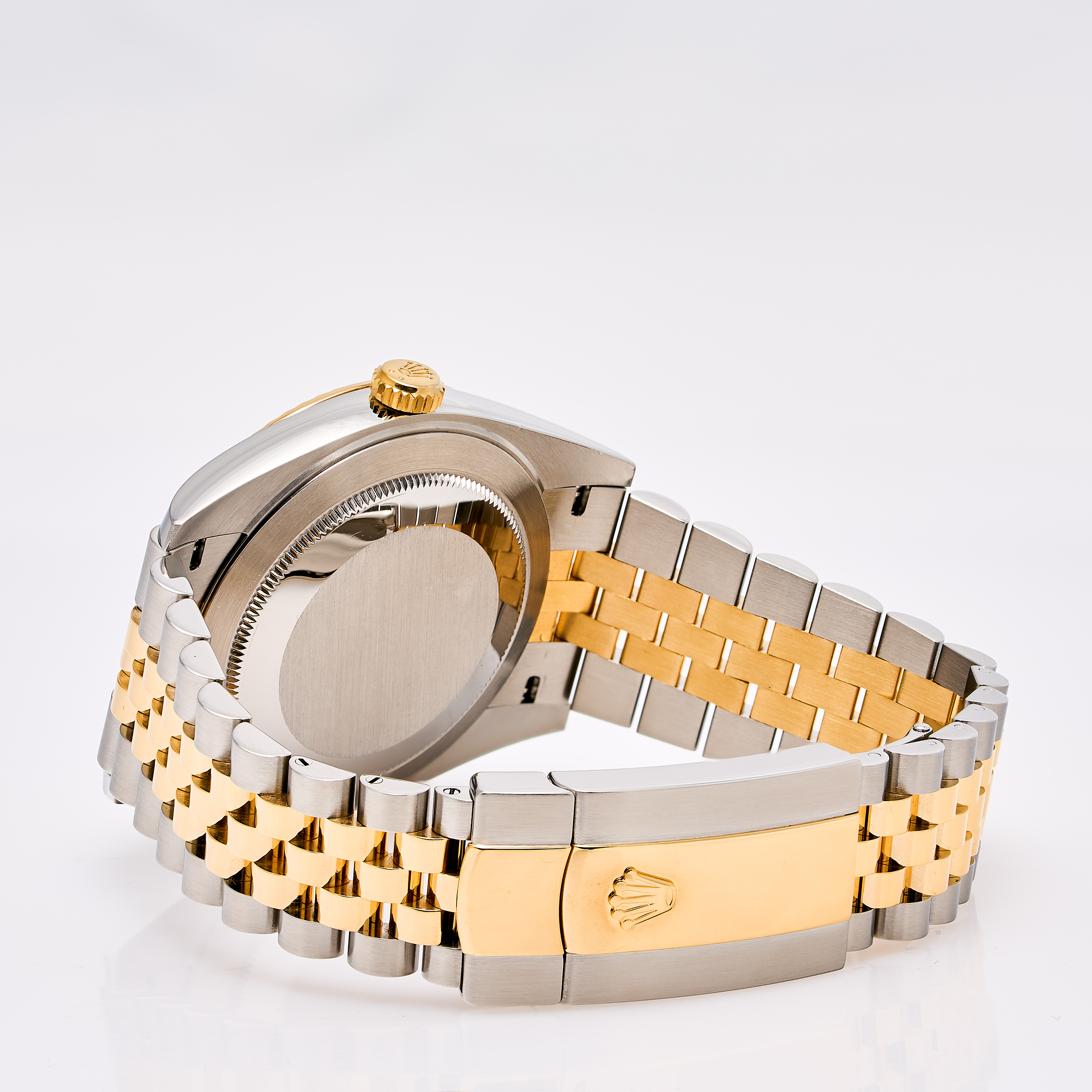 Datejust 41 Schwarz Stahl Gold