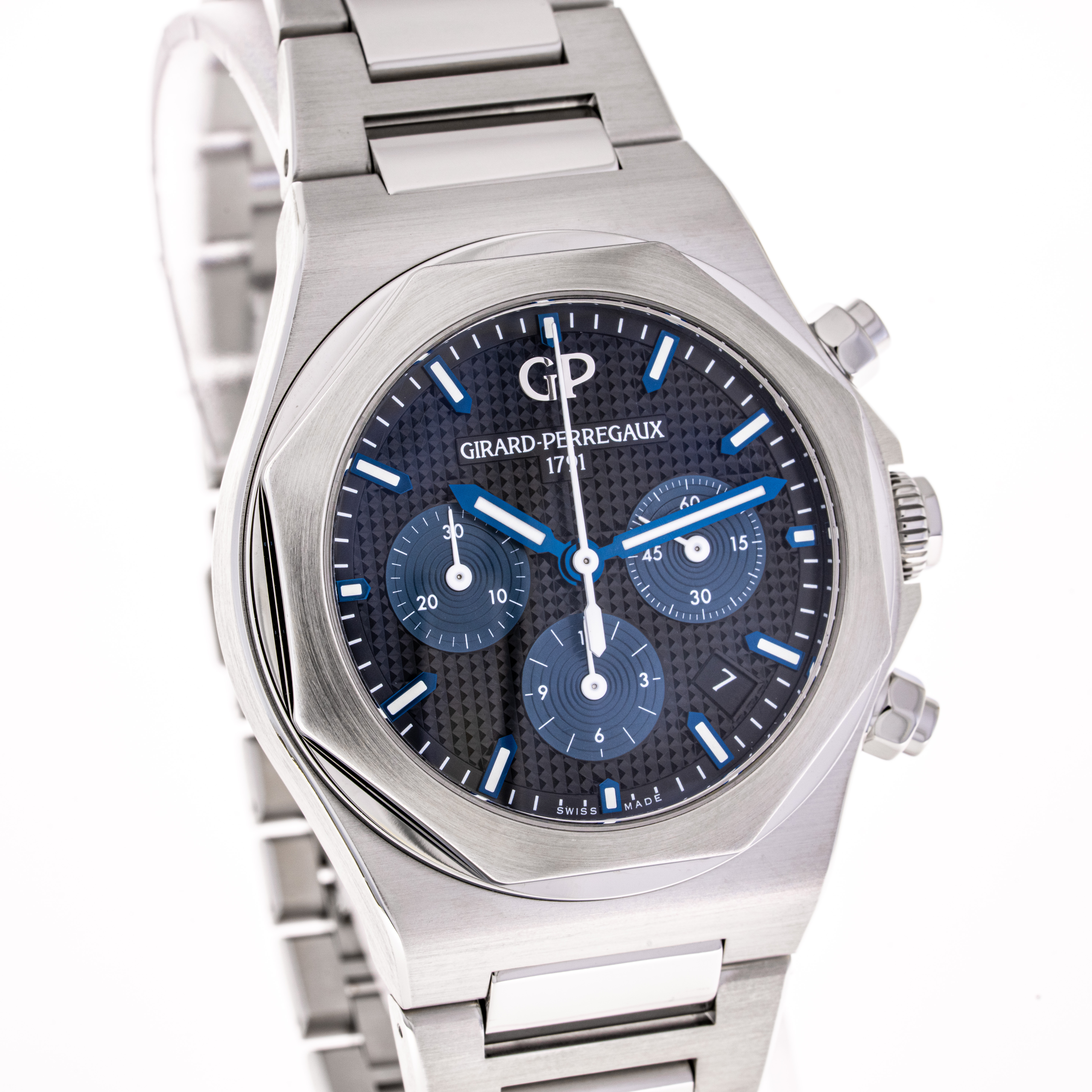 Laureato Chronograph Stahl 38mm