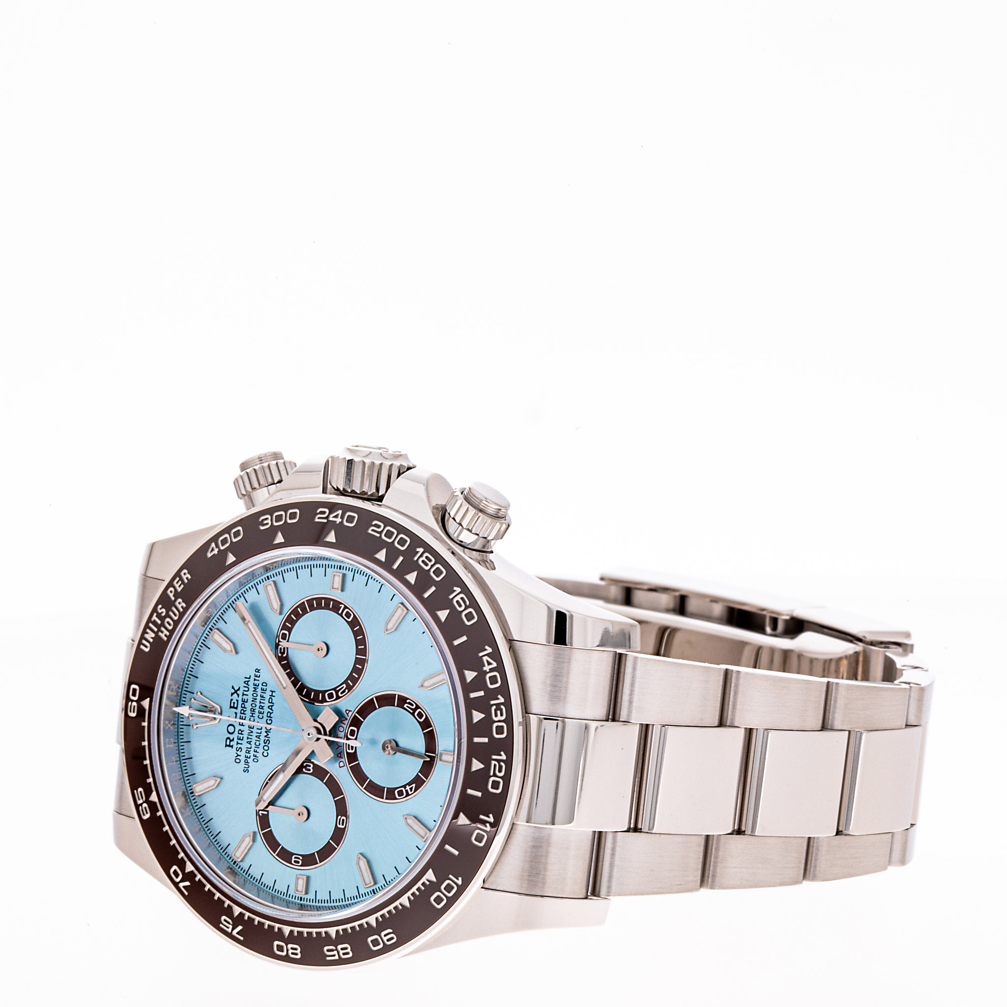 Daytona Platin Ice Blau 40