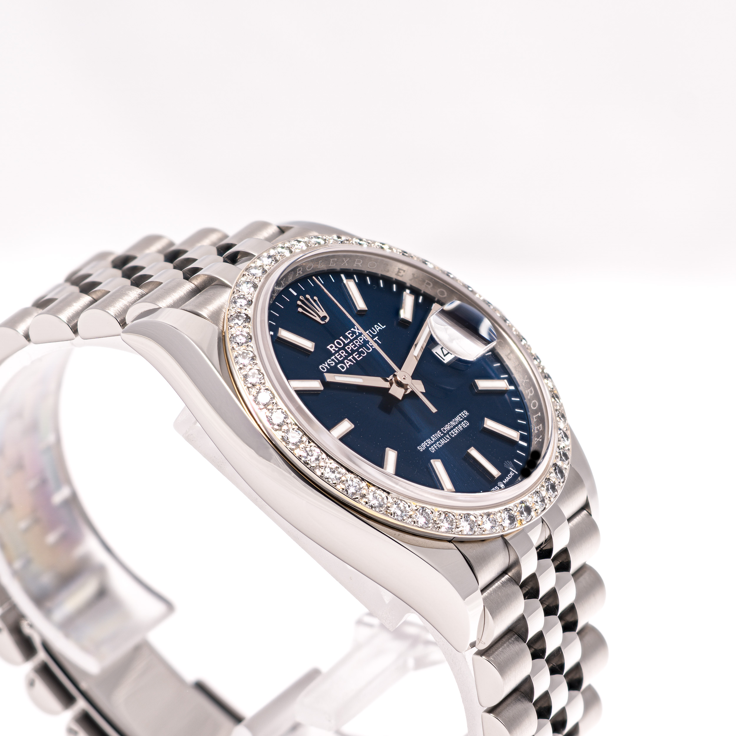 Datejust 36 Blau Diamant