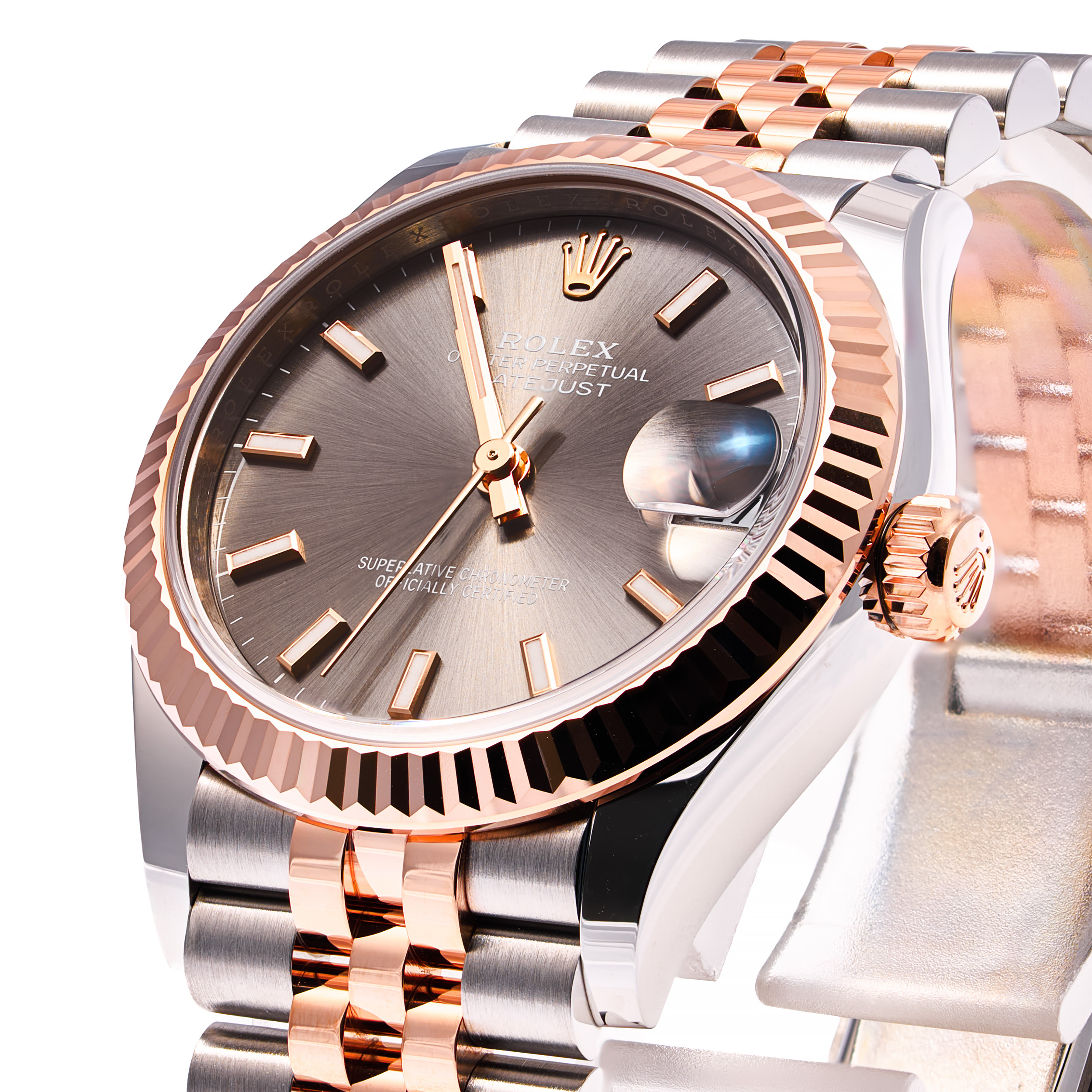 Datejust 31 Grau Stahl/Gold