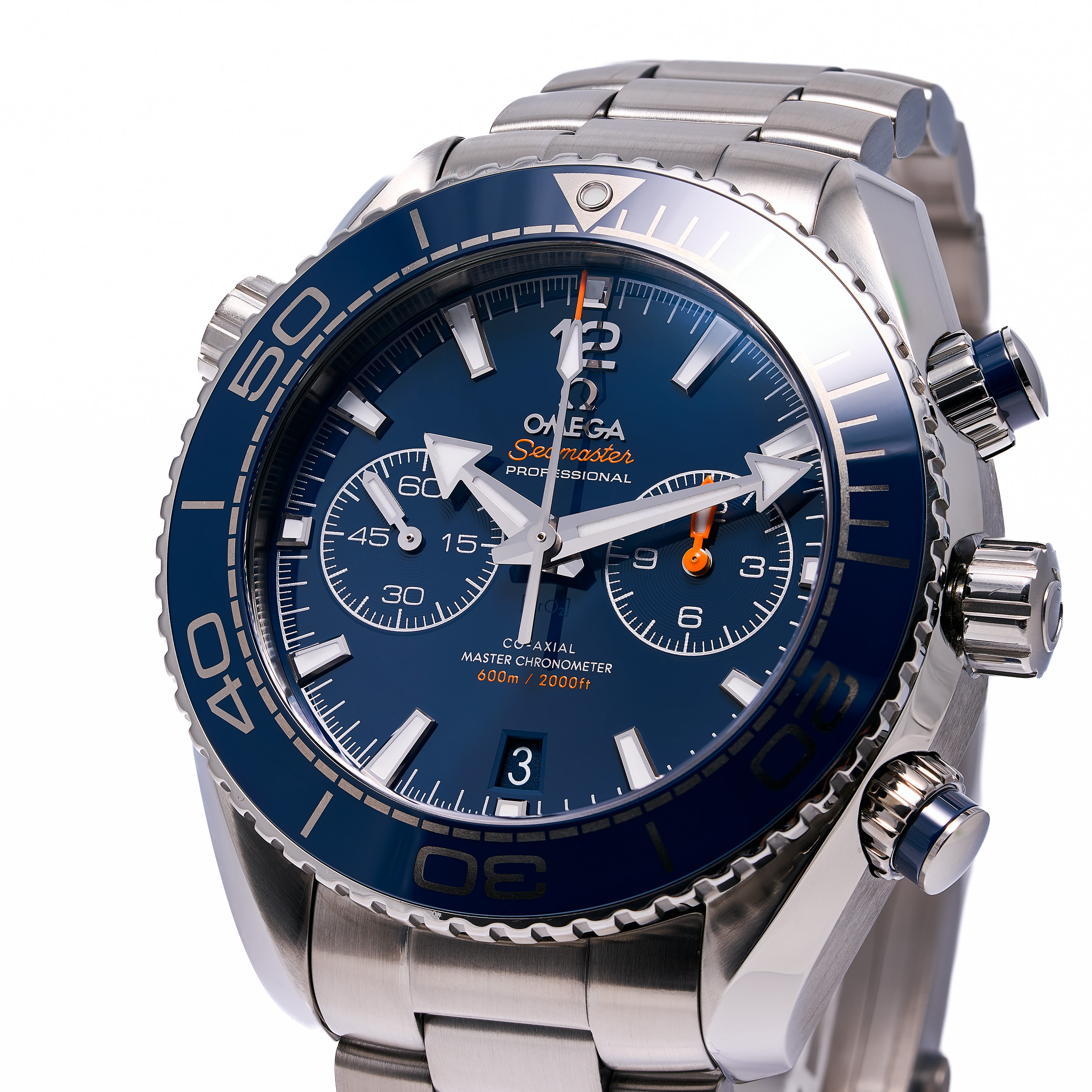 Seamaster Planet Ocean Blau 600