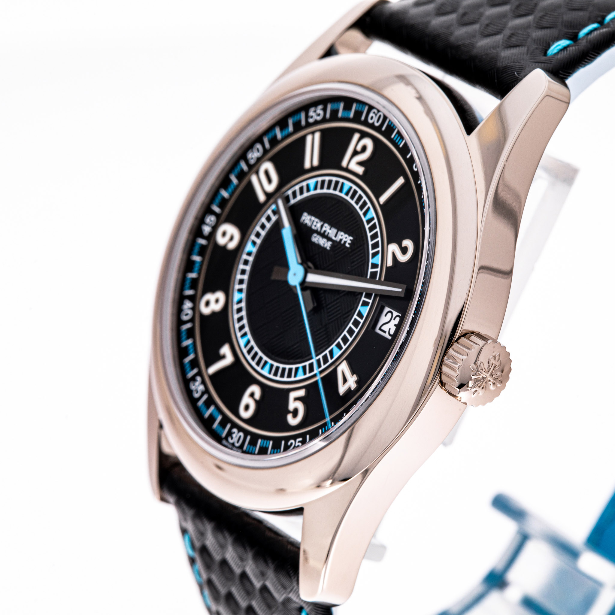Calatrava Blue 40 Weißgold