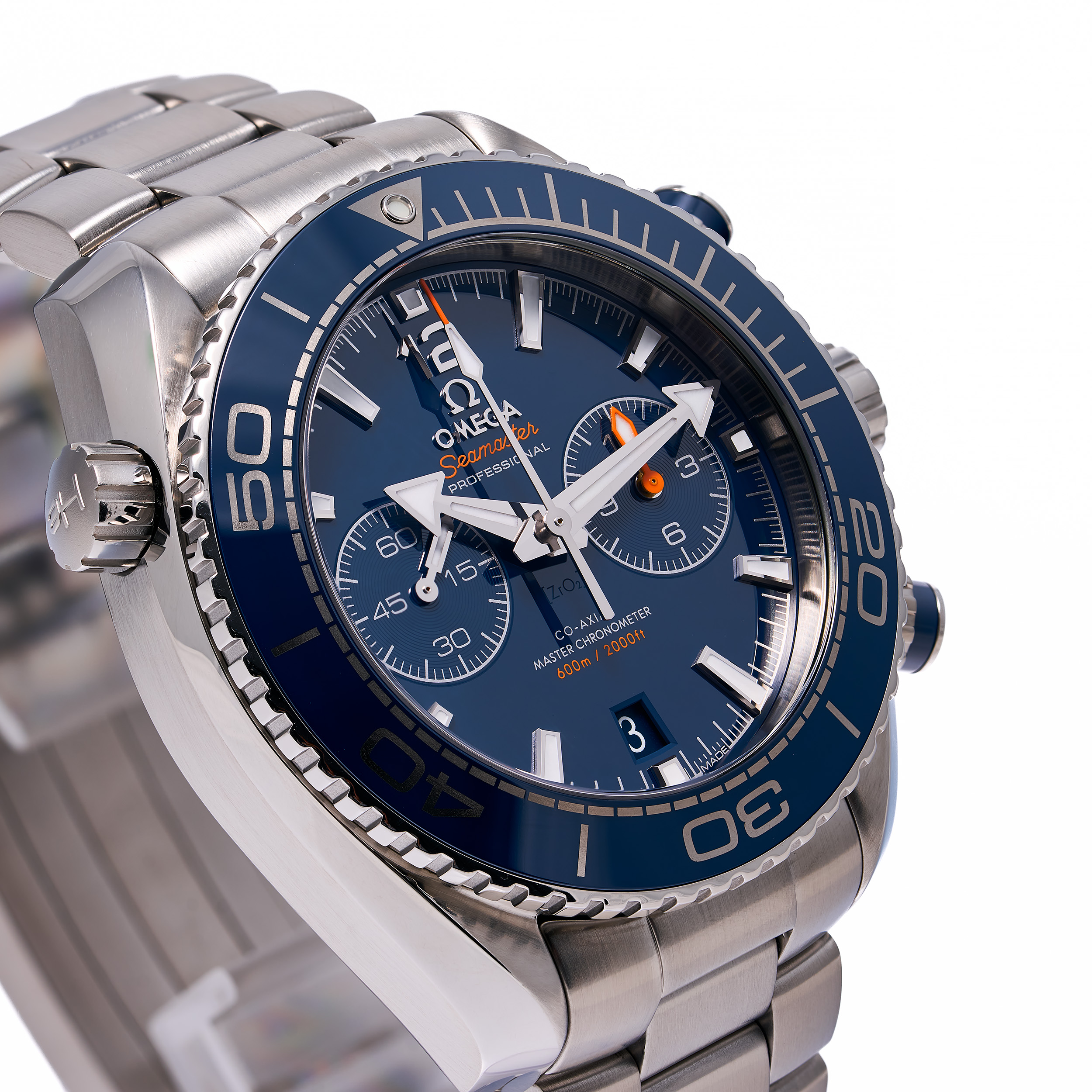 Seamaster Planet Ocean Blau 600