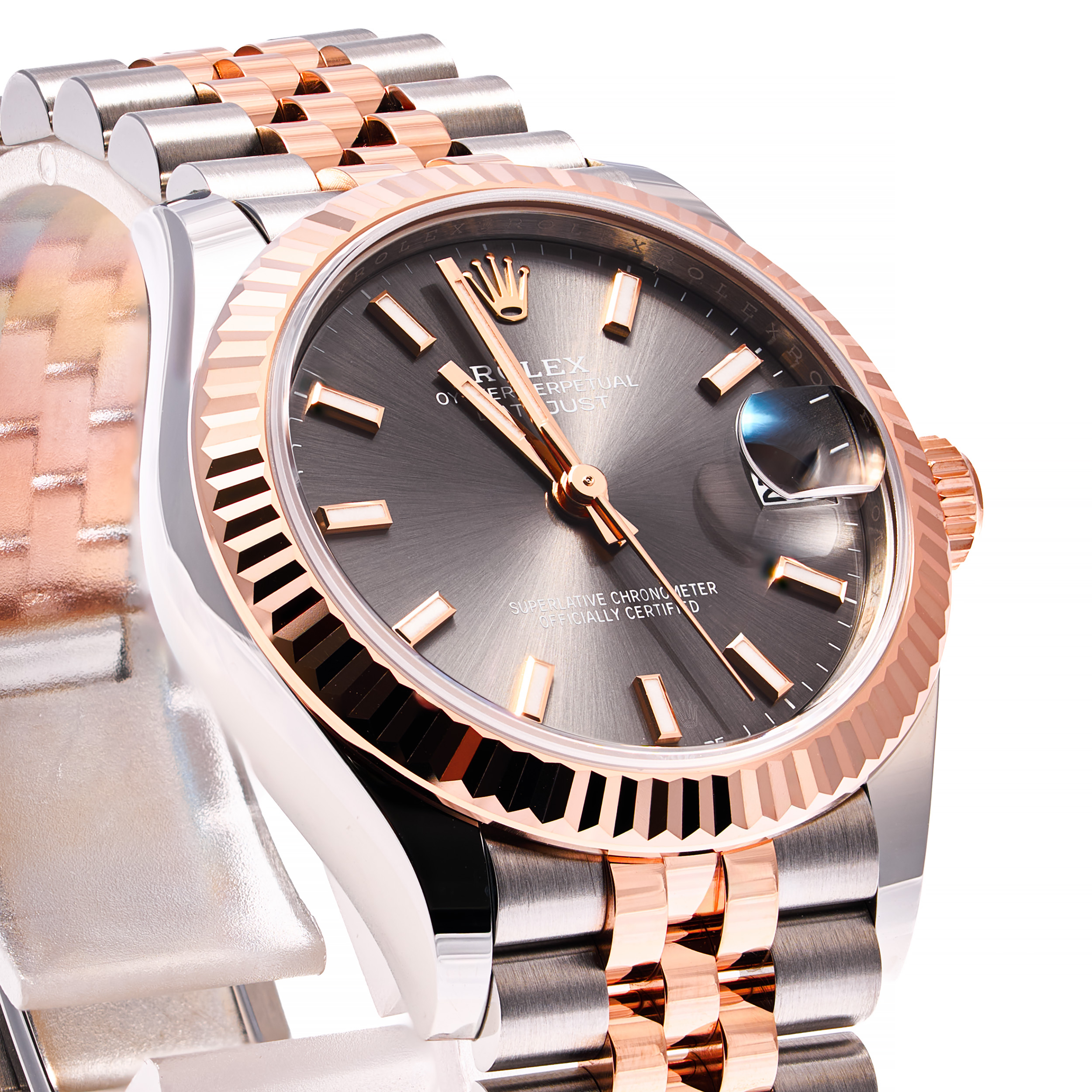 Datejust 31 Grau Stahl/Gold