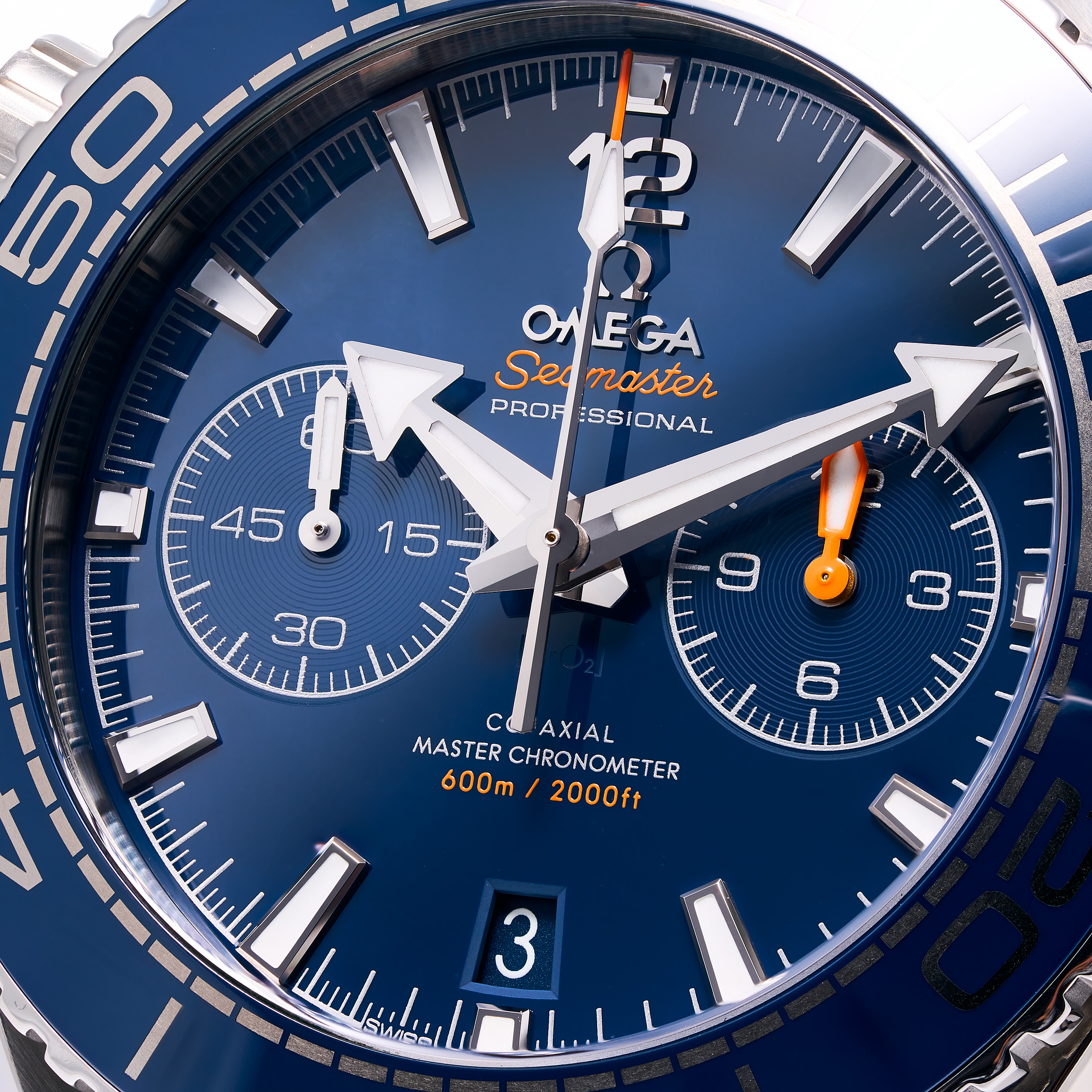 Seamaster Planet Ocean Blau 600