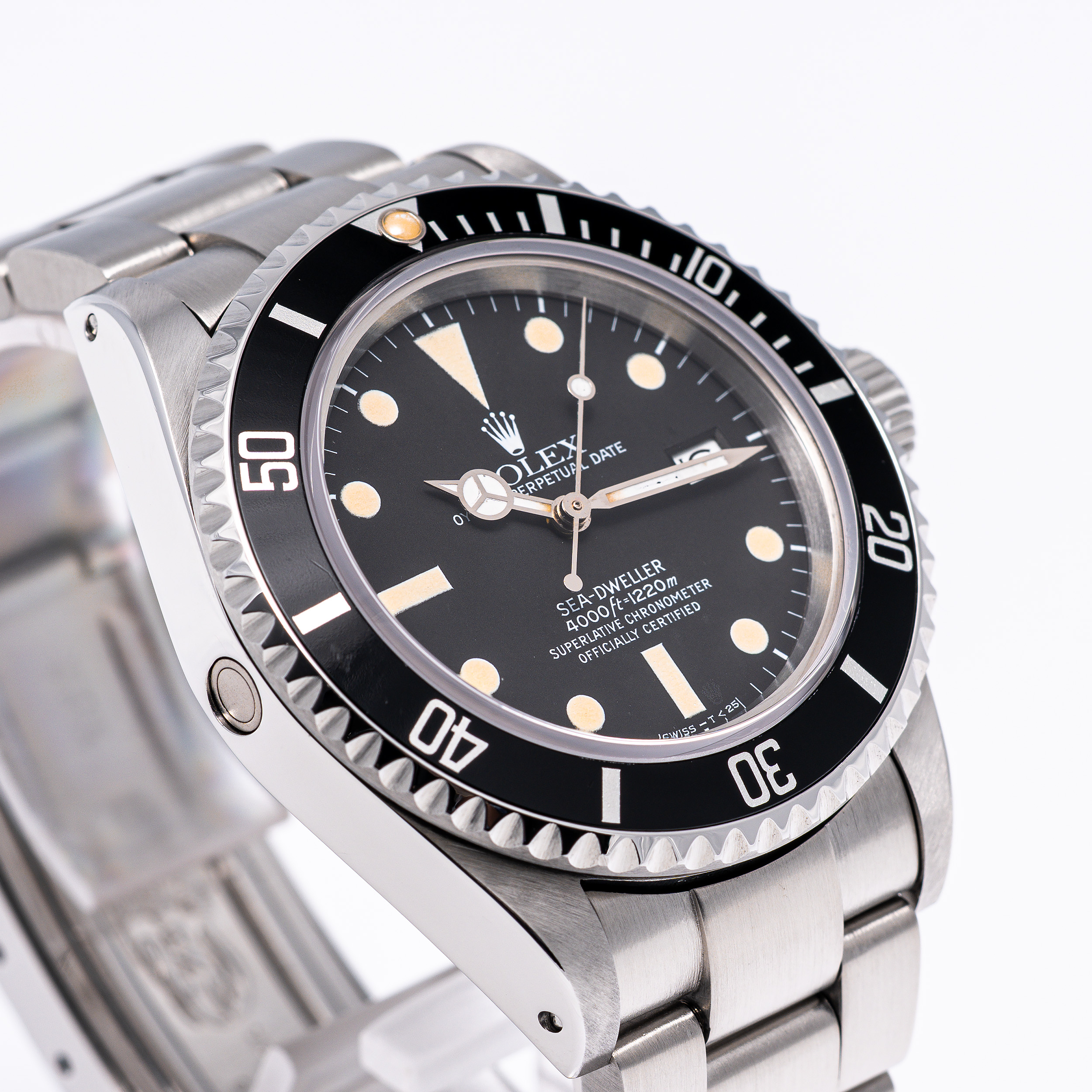 Sea-Dweller 40 Schwarz Mattes Zifferblatt