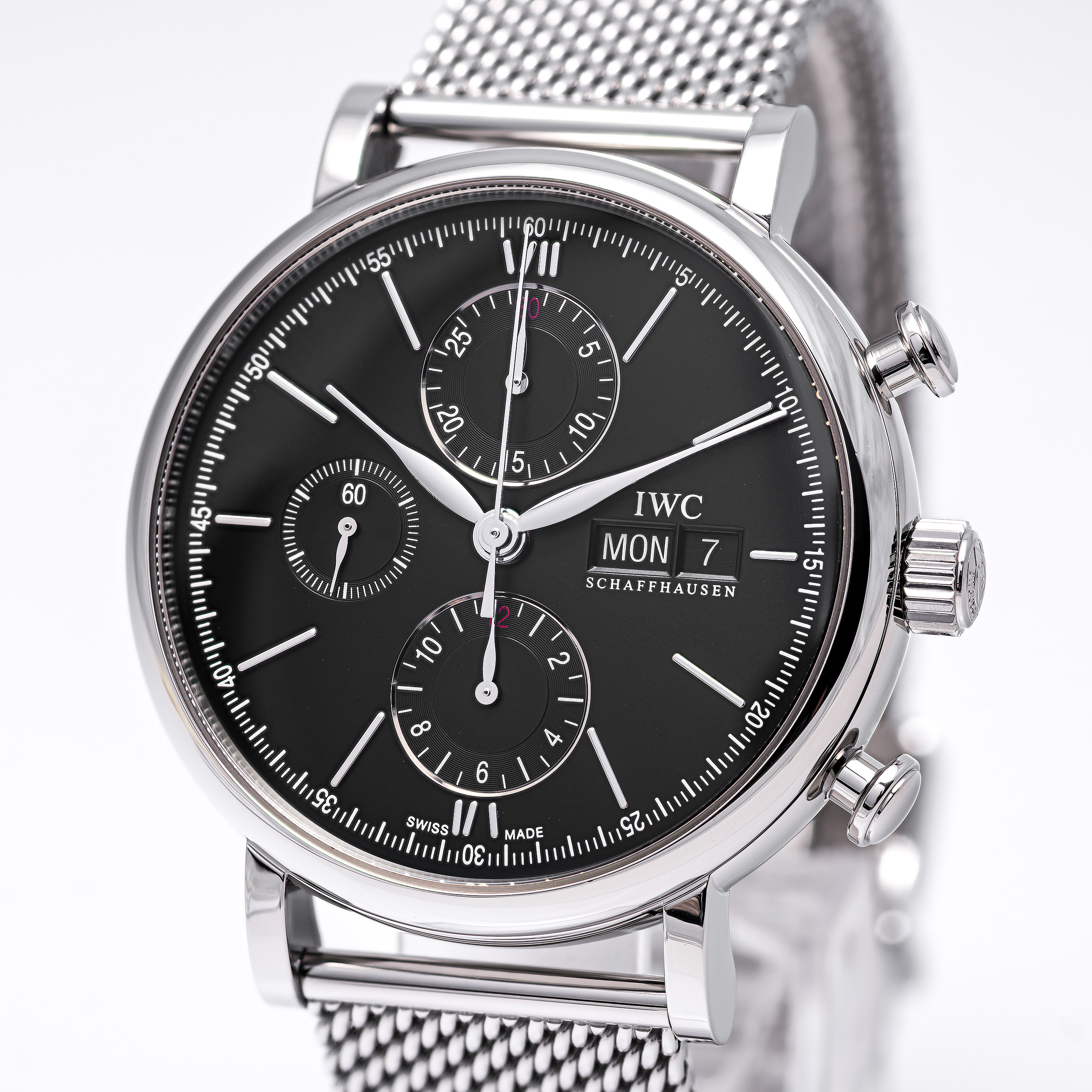 Portofino Chronograph 42 Schwarz