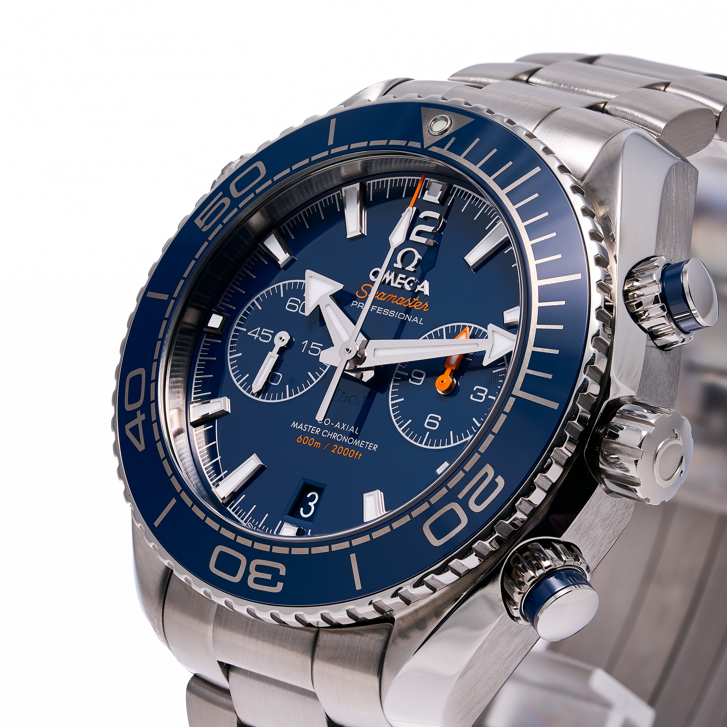Seamaster Planet Ocean Blau 600