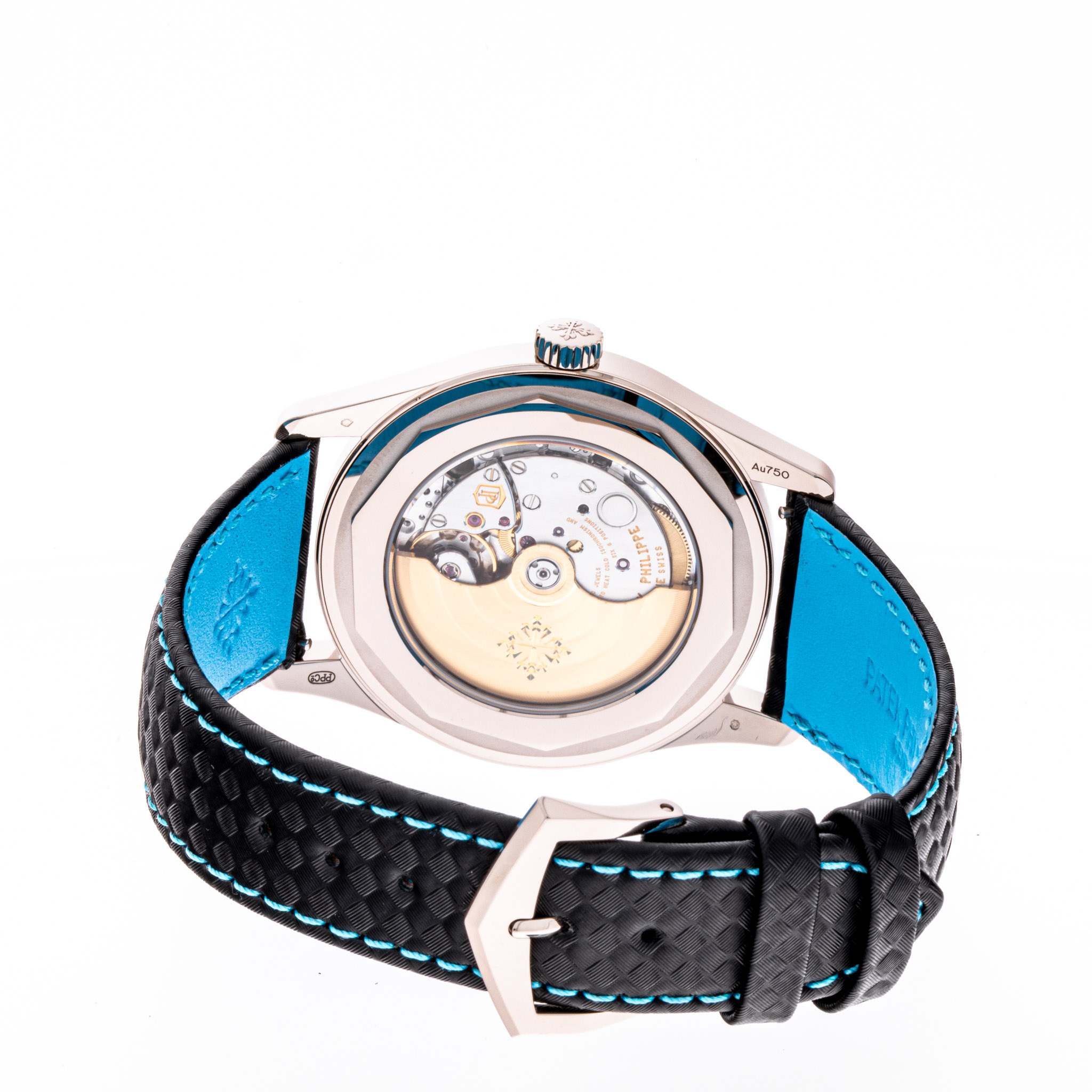 Calatrava Blue 40 Weißgold