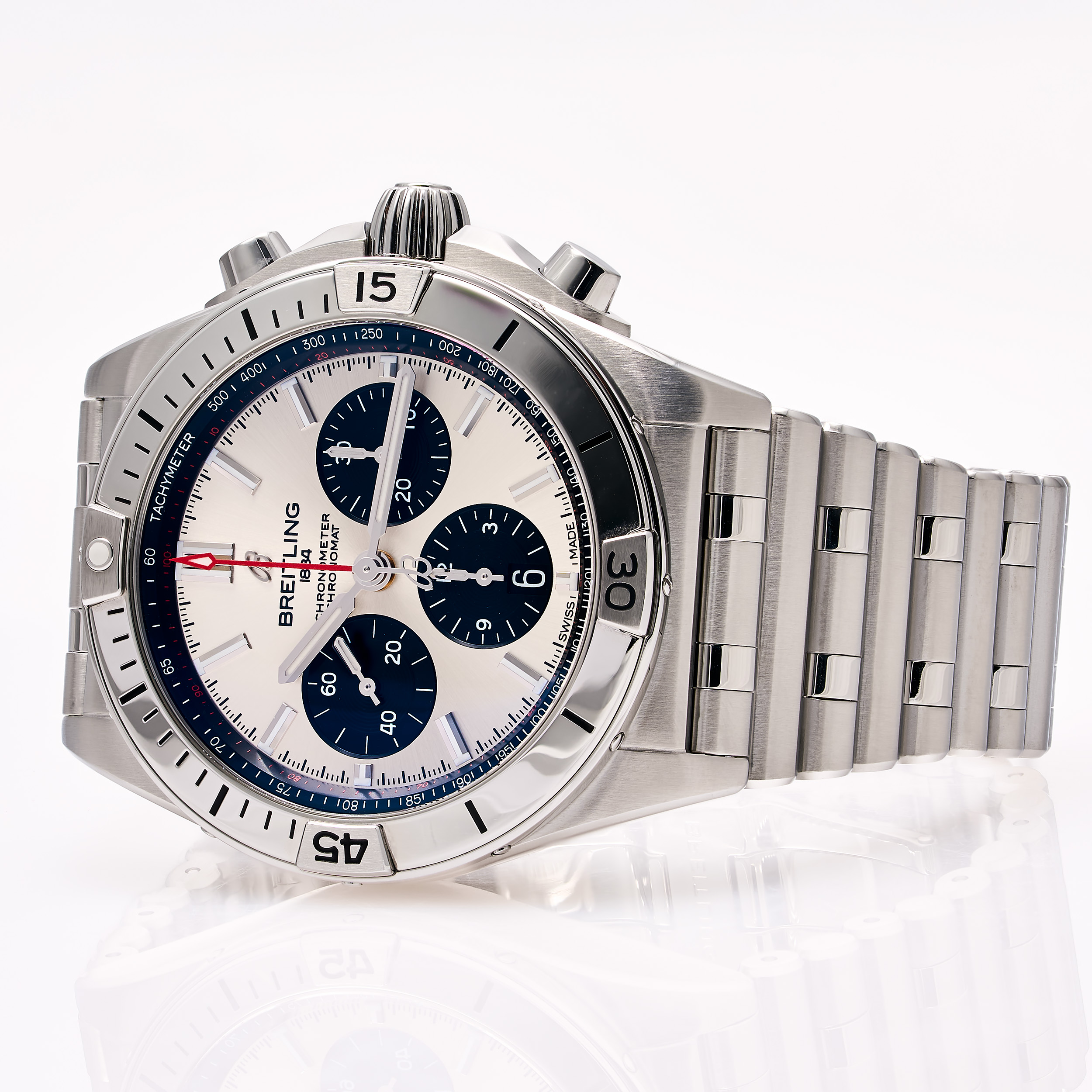 Chronomat B01 42 Silber