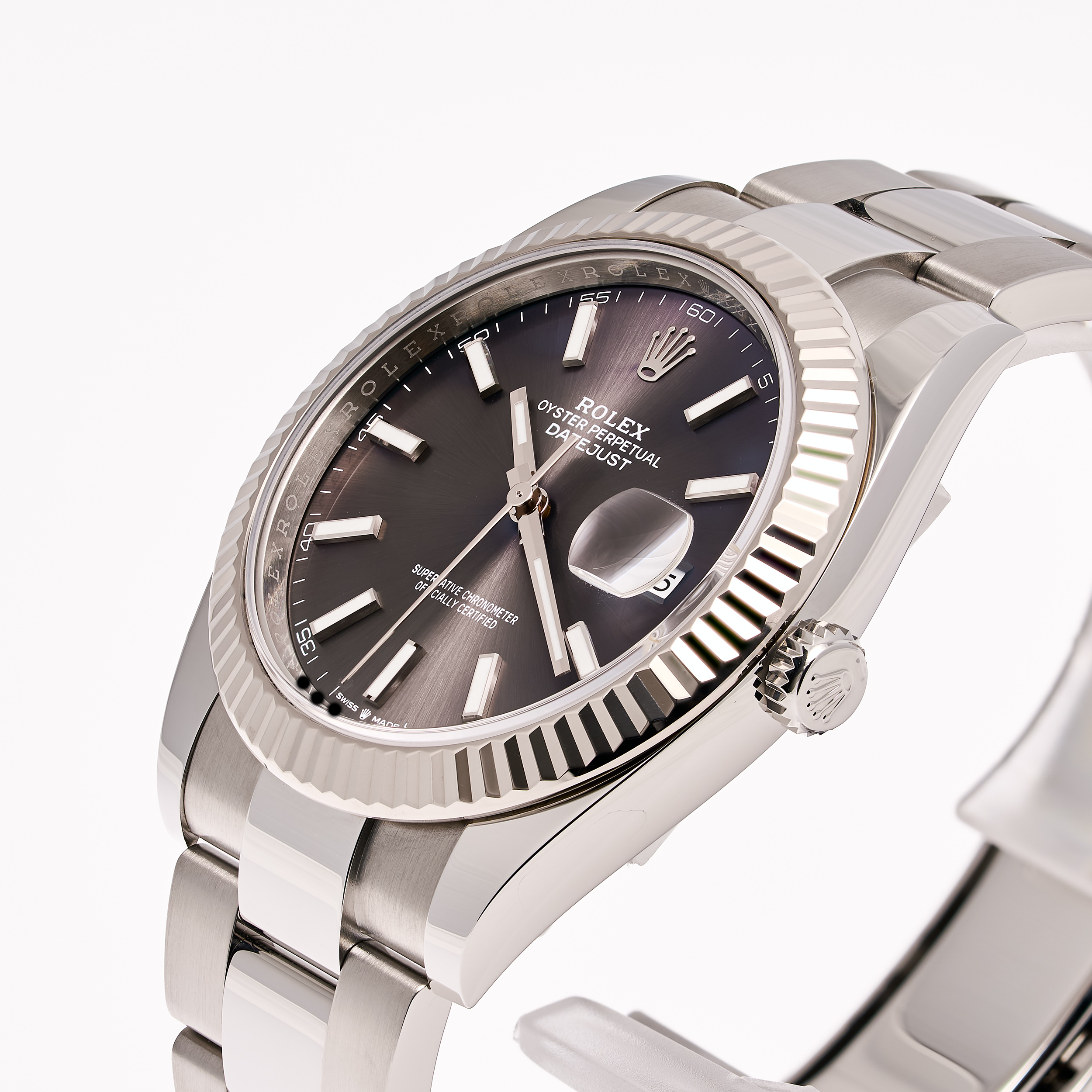 Datejust 41 Rhodium Oyster