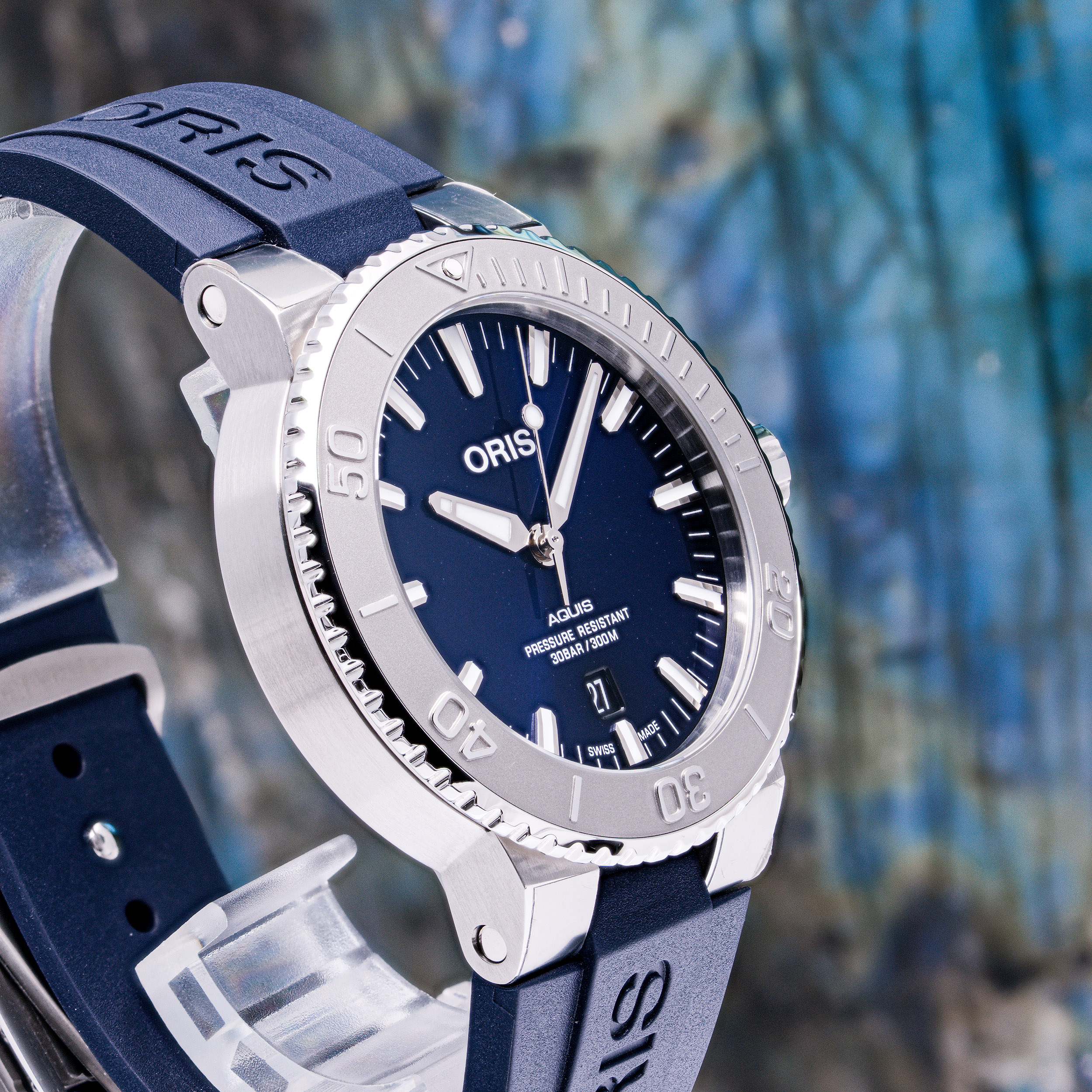 Aquis Date 43,5 Blau