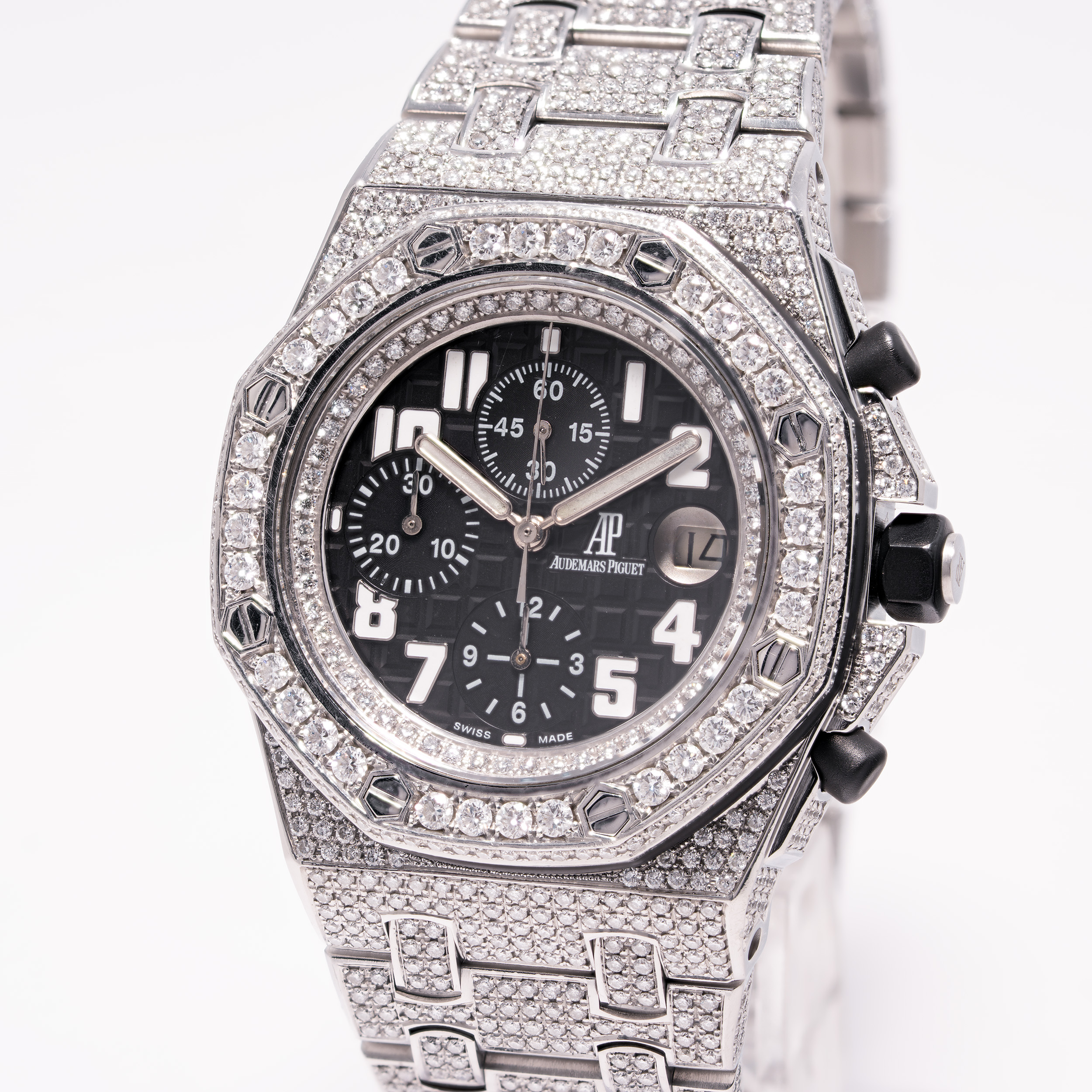Royal Oak Offshore Chrono Iced Out