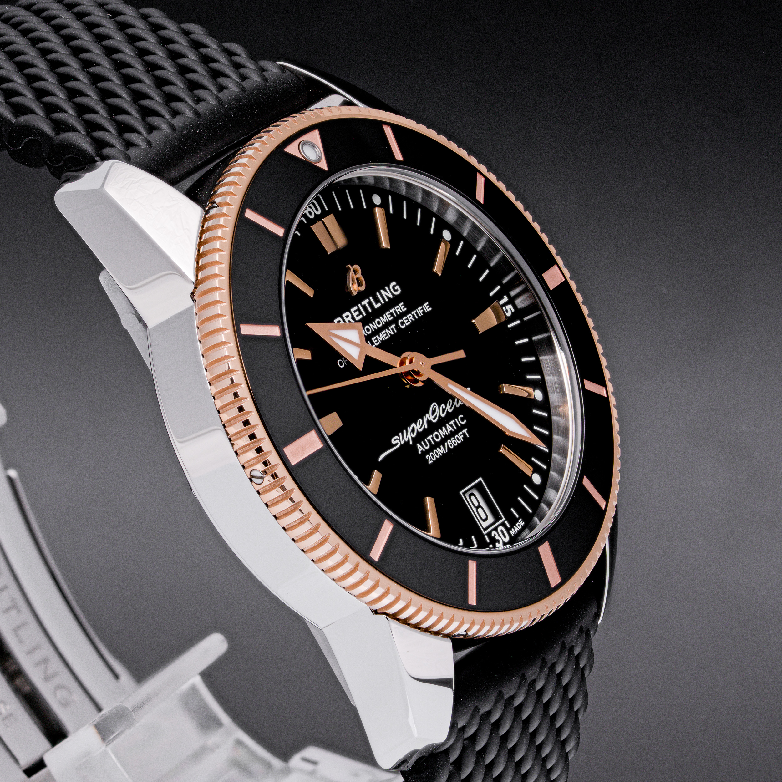 Superocean Heritage 42 Stahl Gold