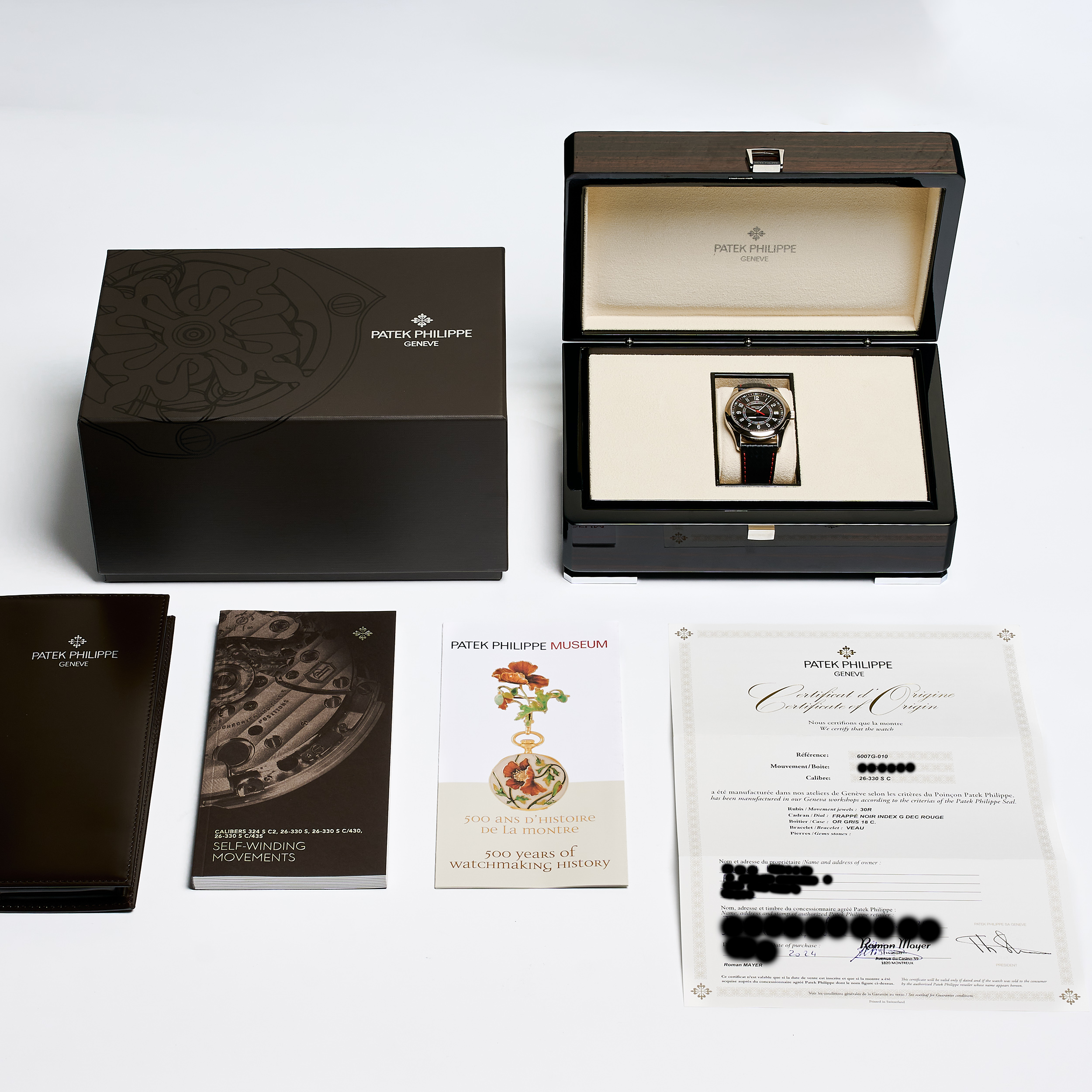 Schwarz 40 Weißgold