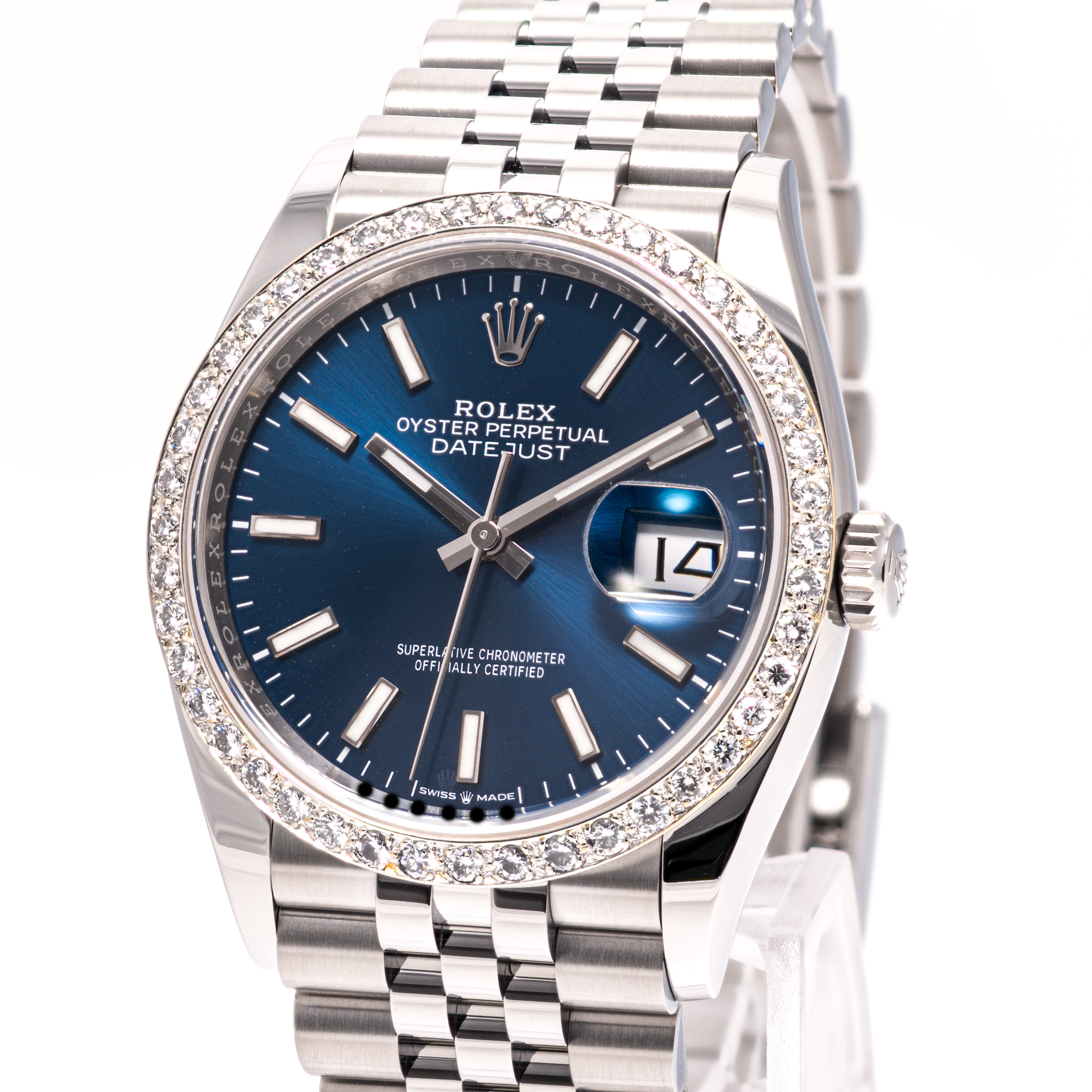 Datejust 36 Blau Diamant