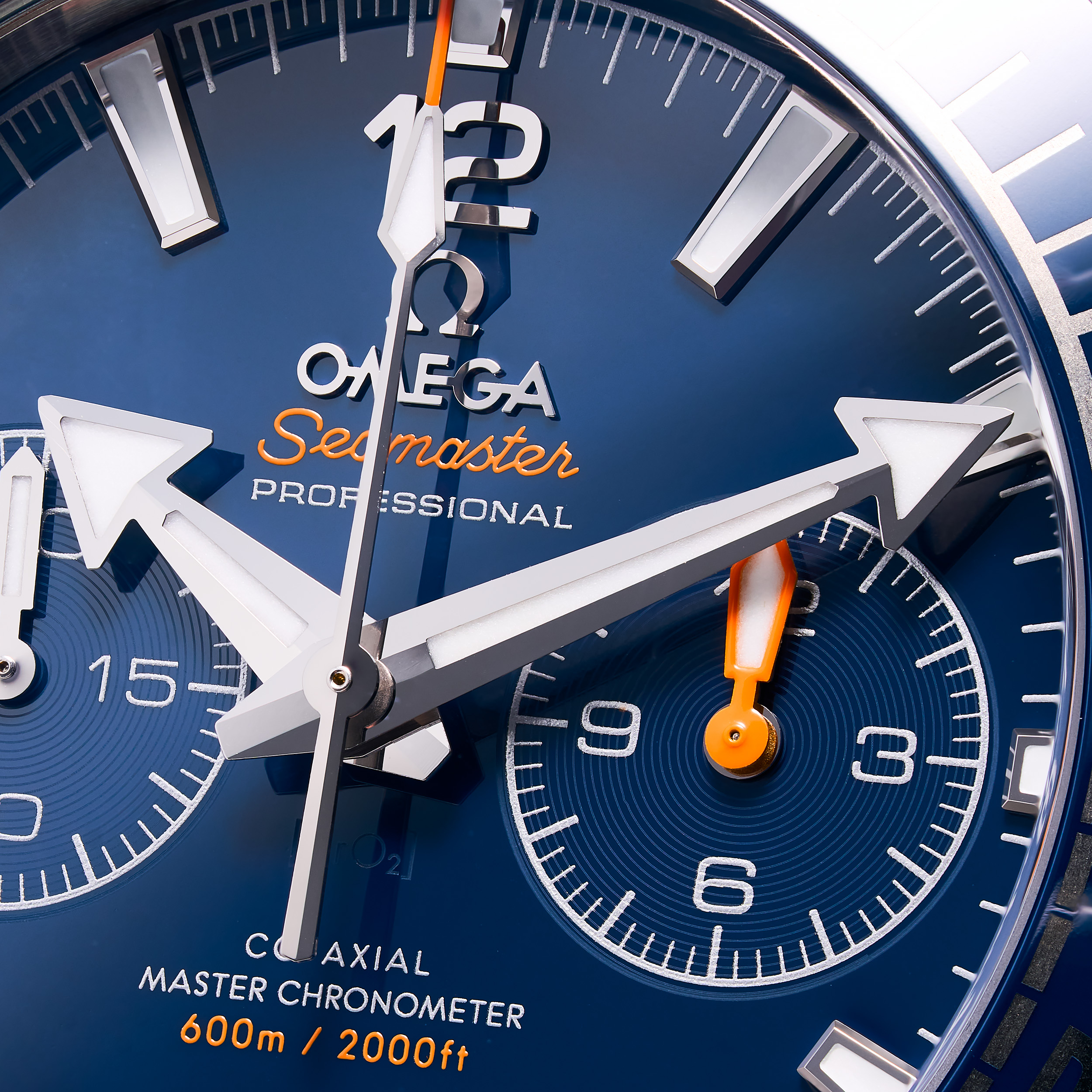 Seamaster Planet Ocean Blau 600