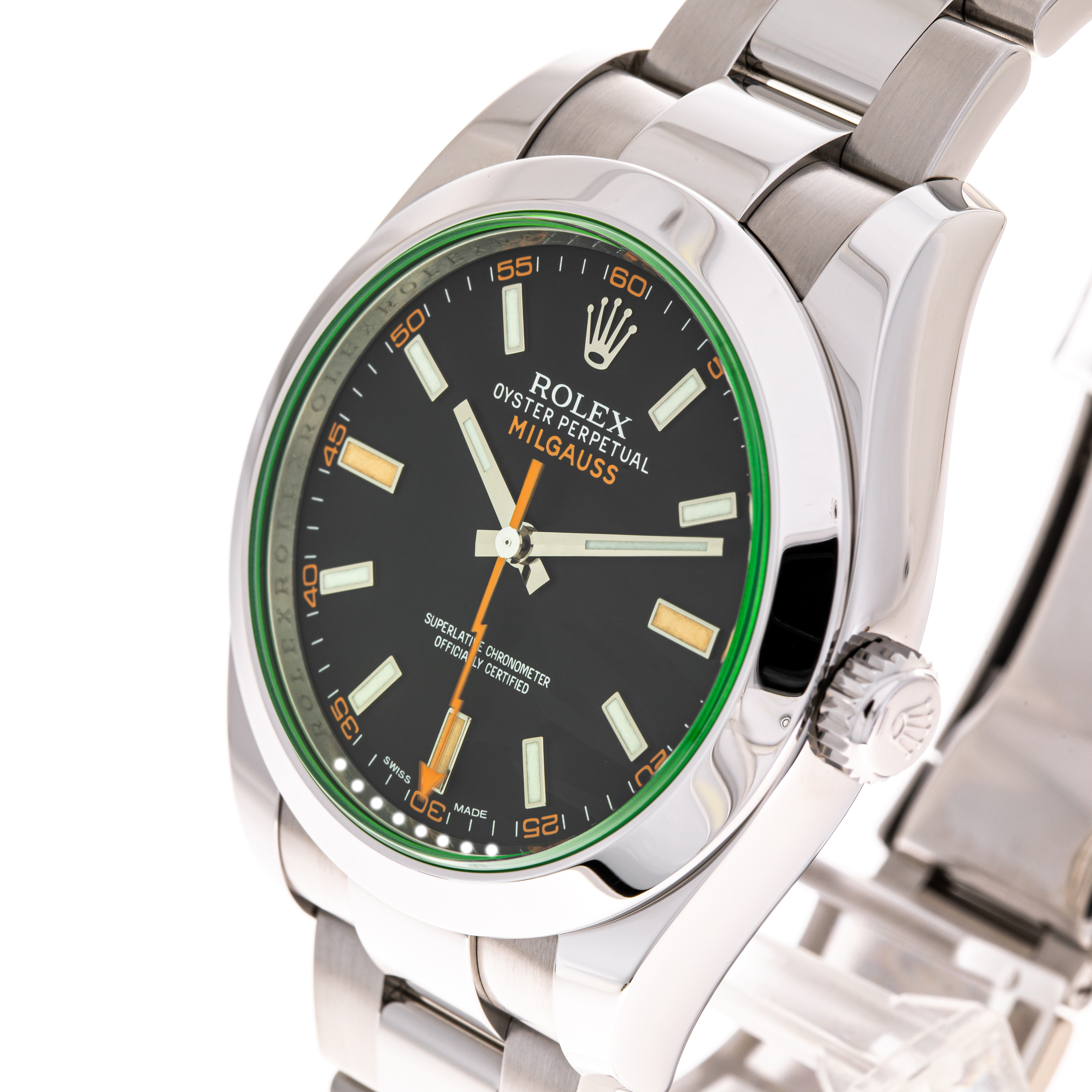 Milgauss 40 Schwarz Orange
