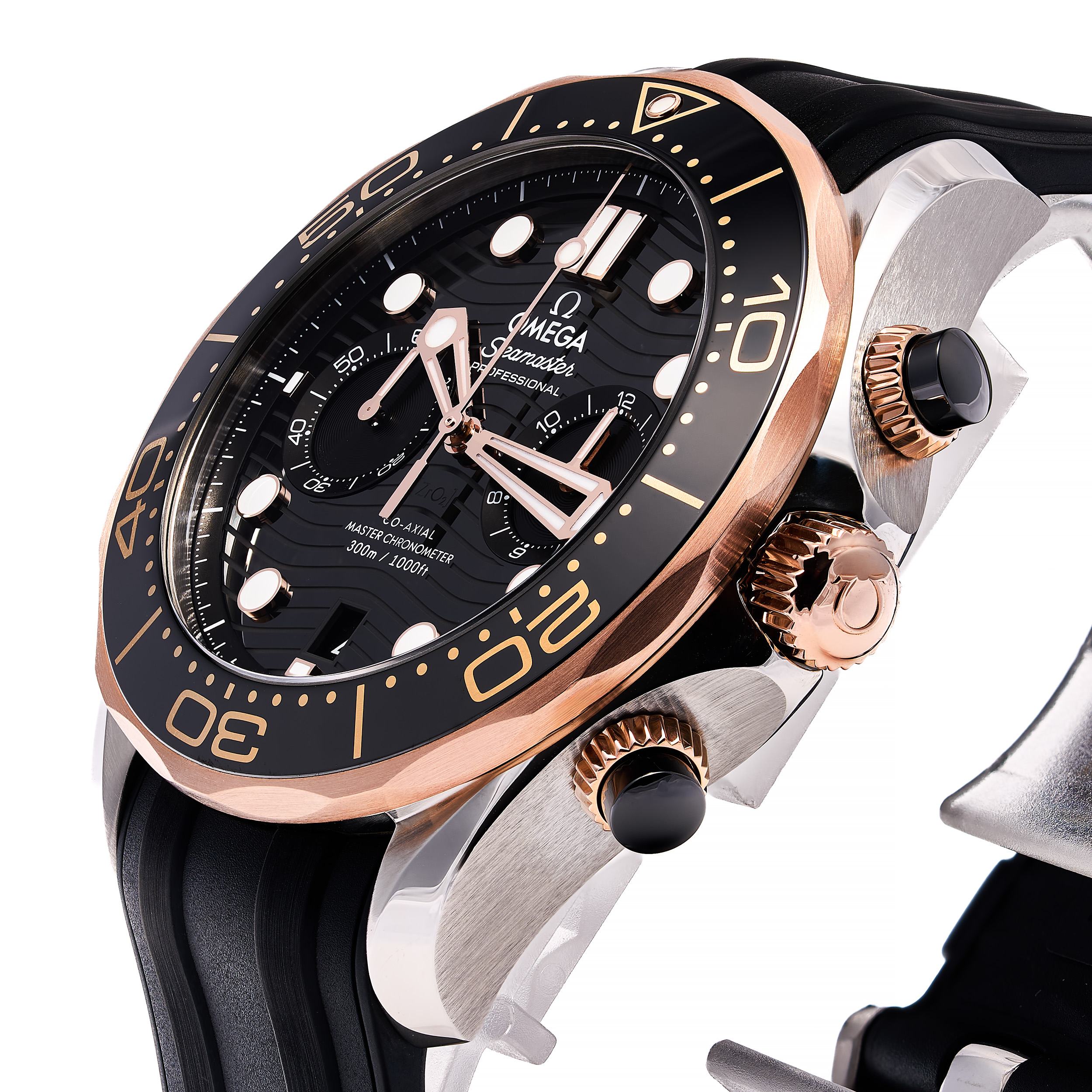 Seamaster Chrono Stahl/Roségold 44