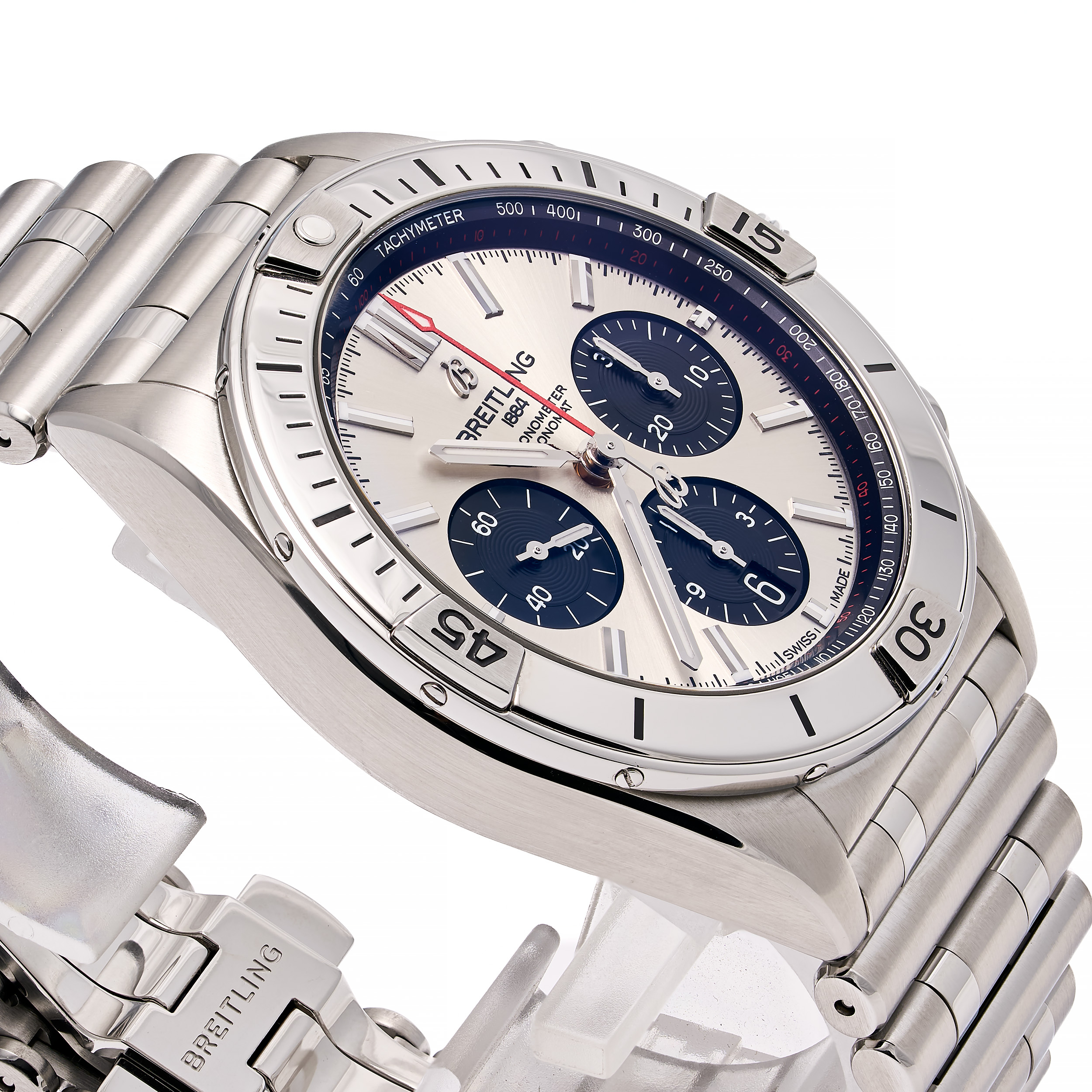 Chronomat B01 42 Silber