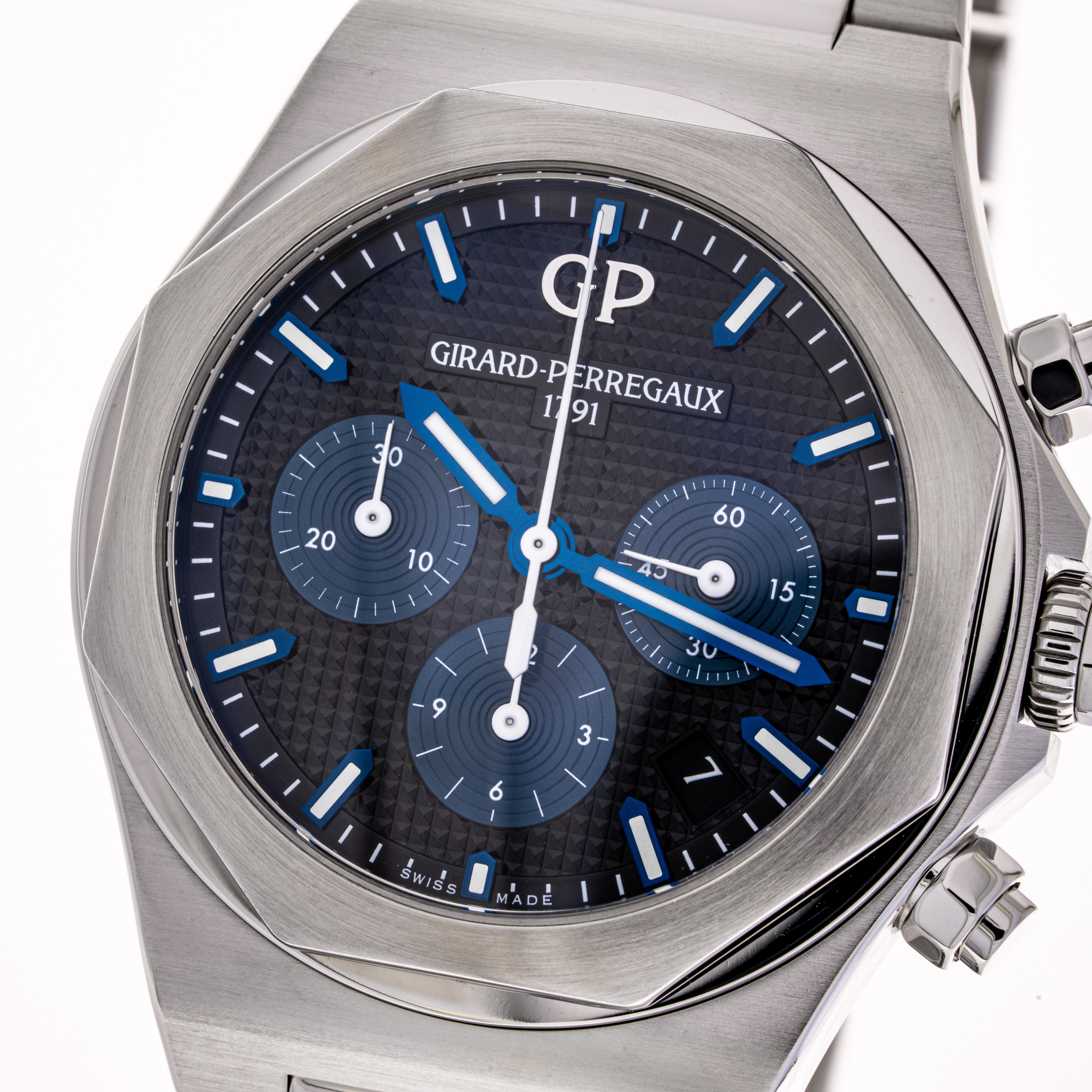 Laureato Chronograph Stahl 38mm