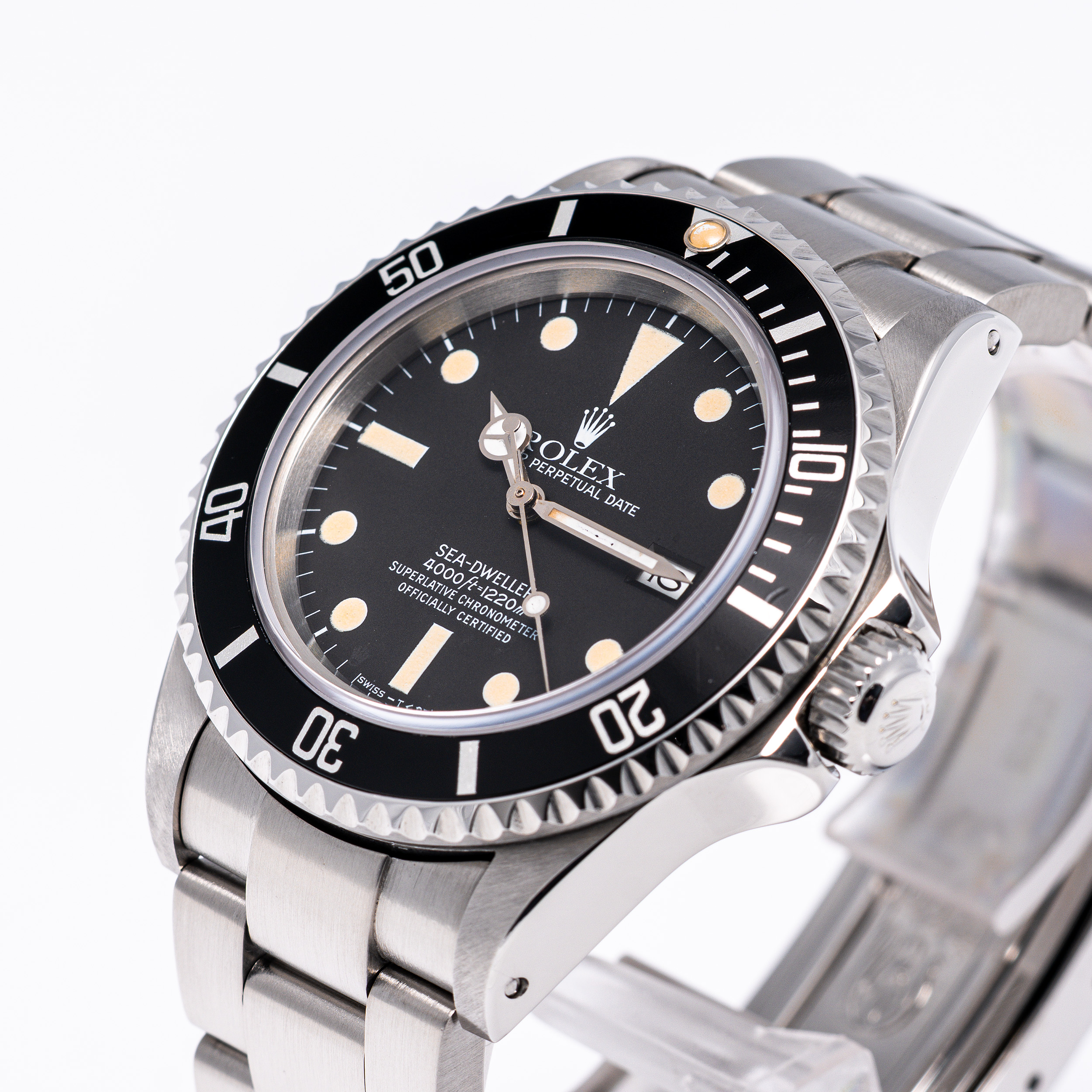 Sea-Dweller 40 Schwarz Mattes Zifferblatt