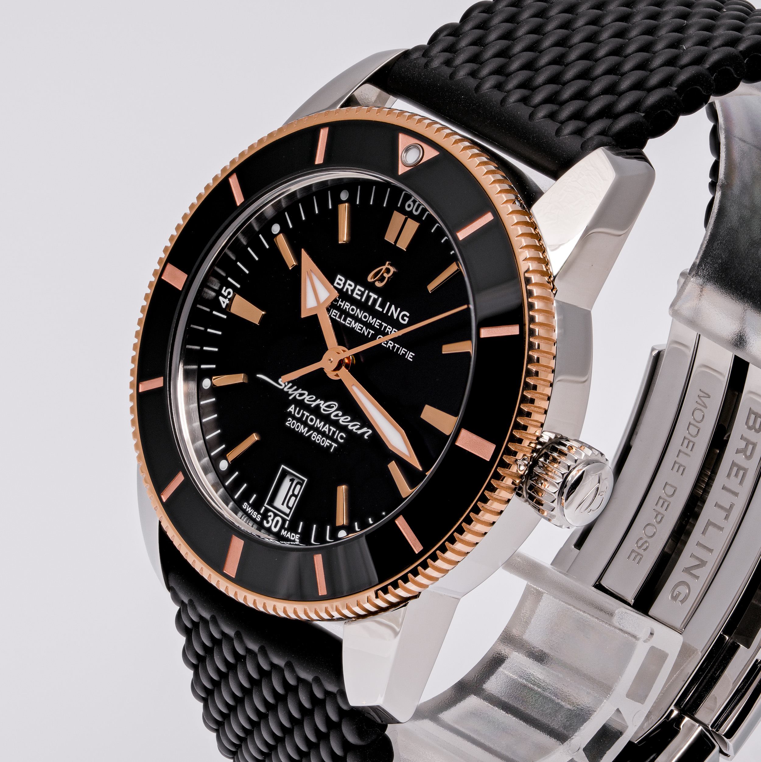 Superocean Heritage 42 Stahl Gold