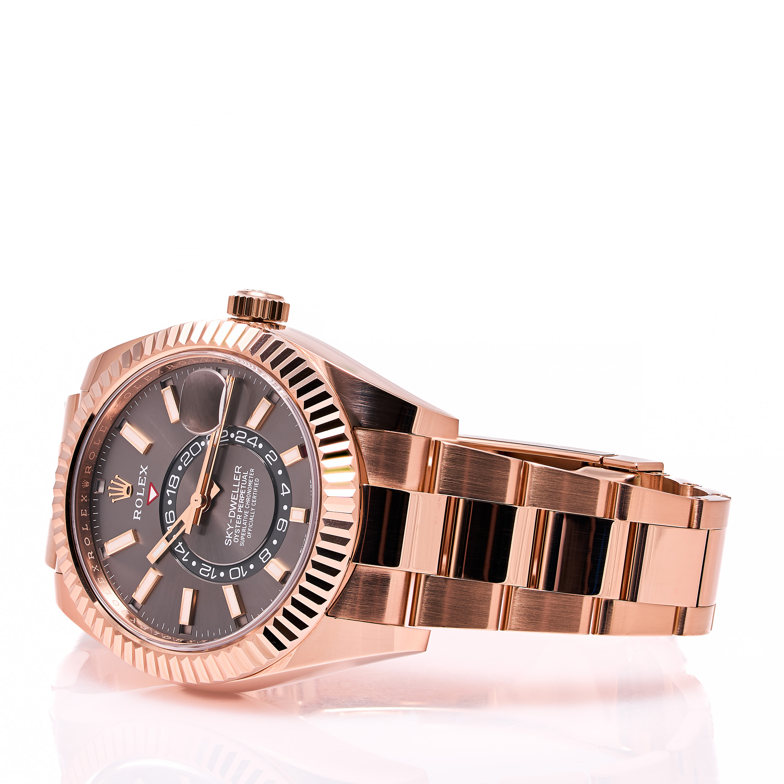 Sky-Dweller Rosegold 42 Grau