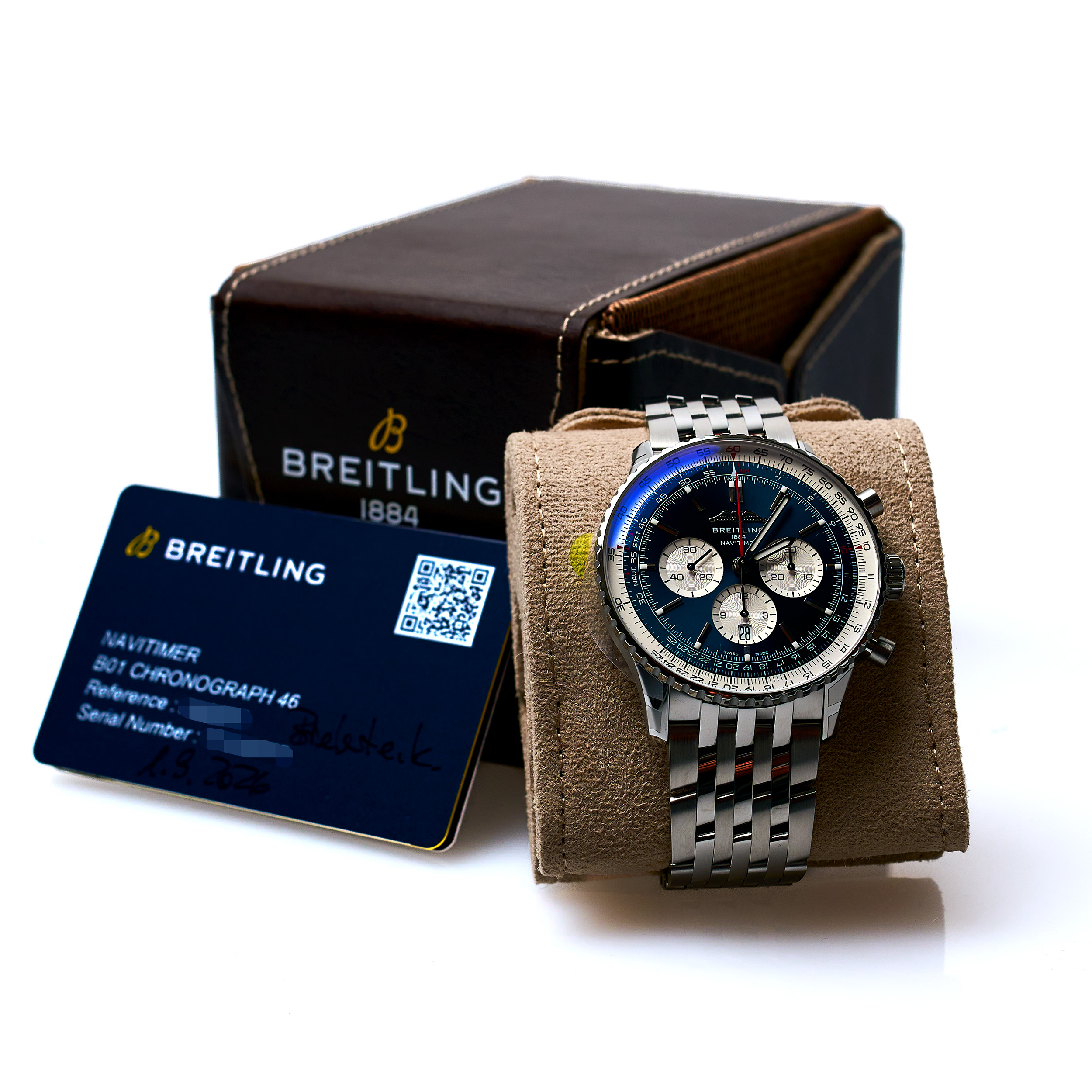 Navitimer 1 B01 Chrono 46 Blau