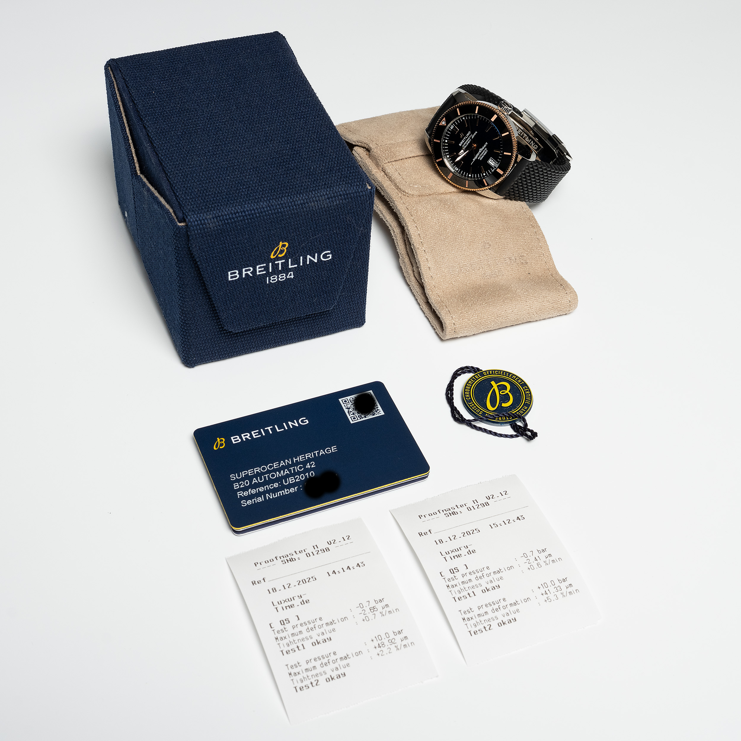 Superocean Heritage 42 Stahl Gold