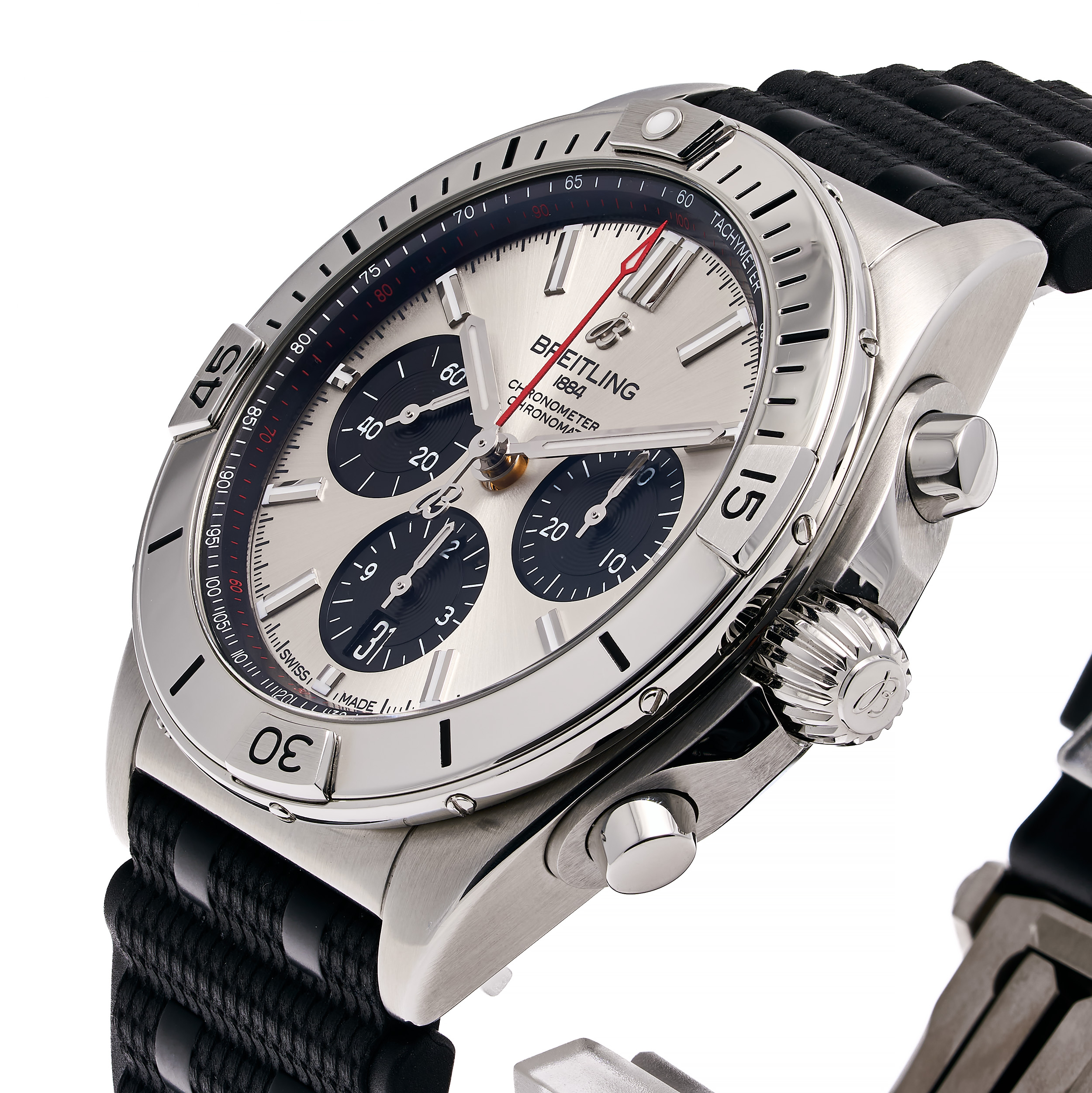 Chronomat B01 42 Silber