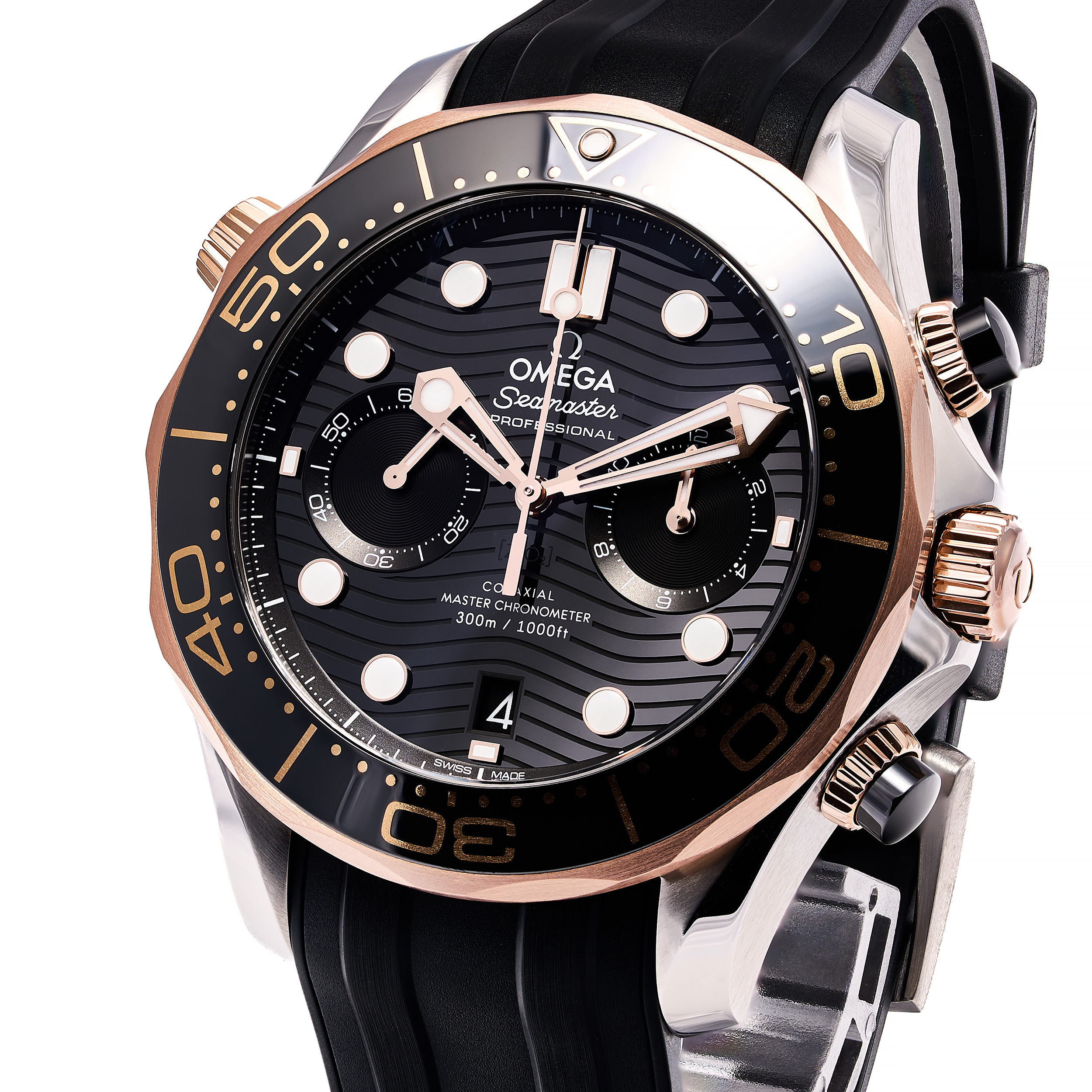 Seamaster Chrono Stahl/Roségold 44