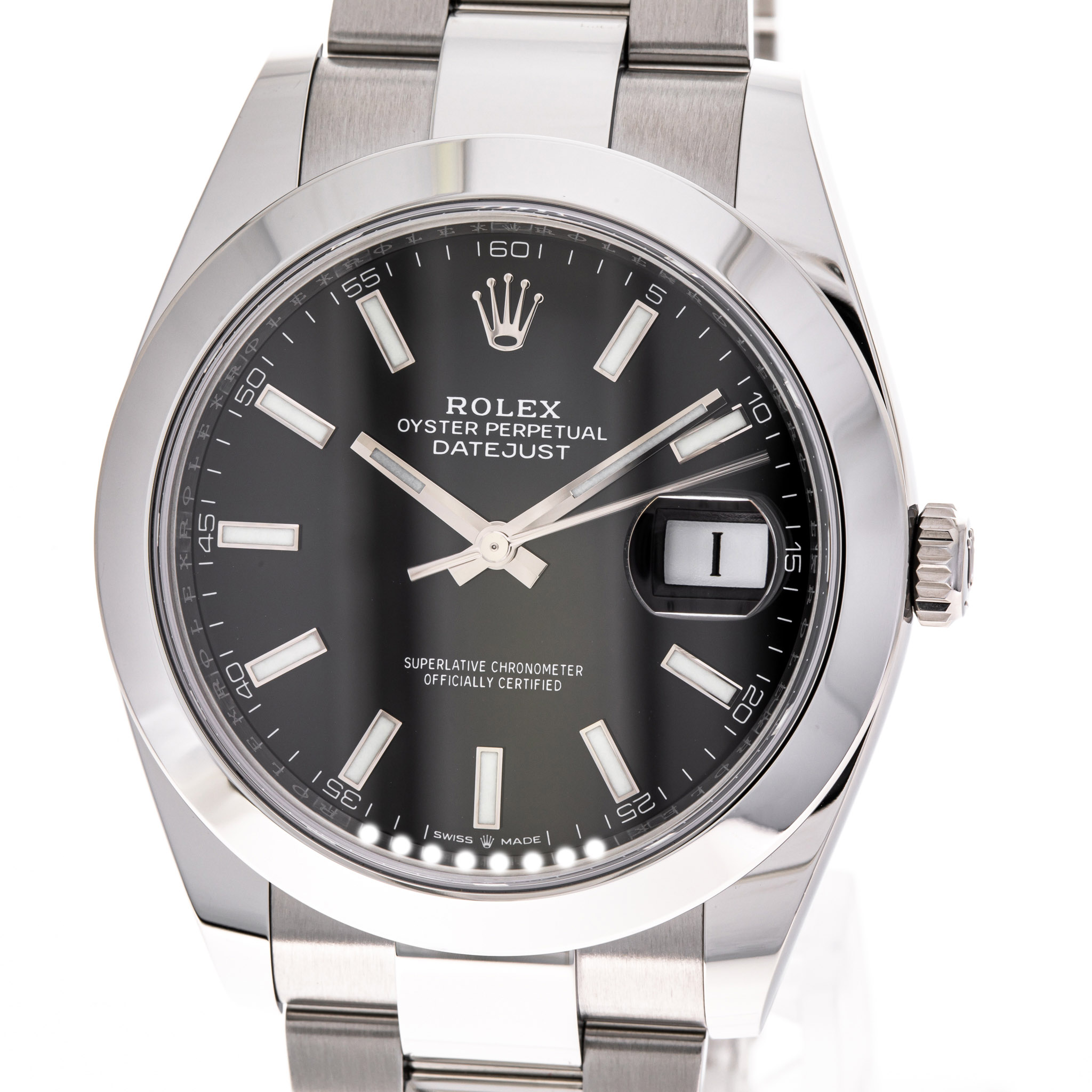 Datejust 41 Black Oyster