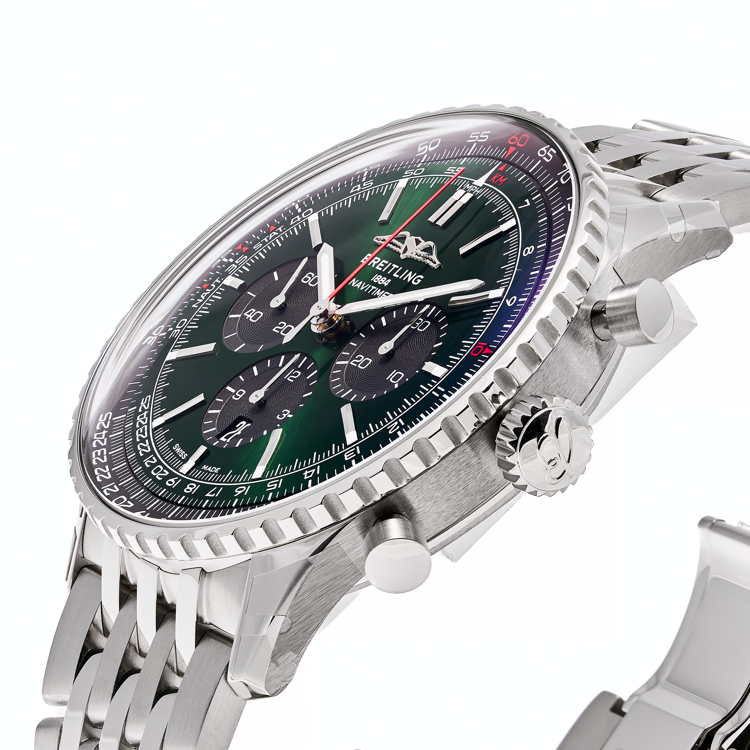 Navitimer 1 B01 Chrono 46 Grün