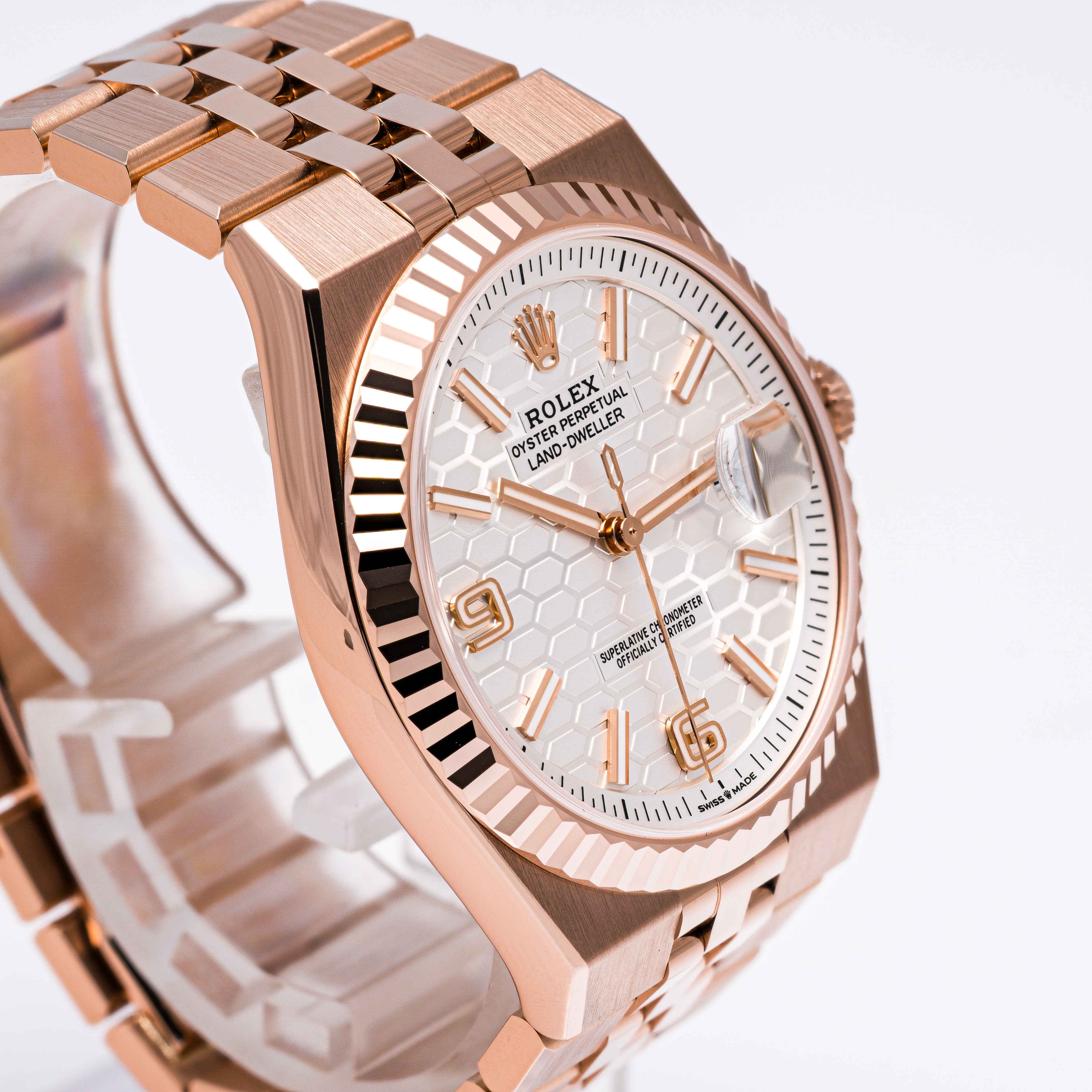 Land-Dweller 40 Weiß Roségold
