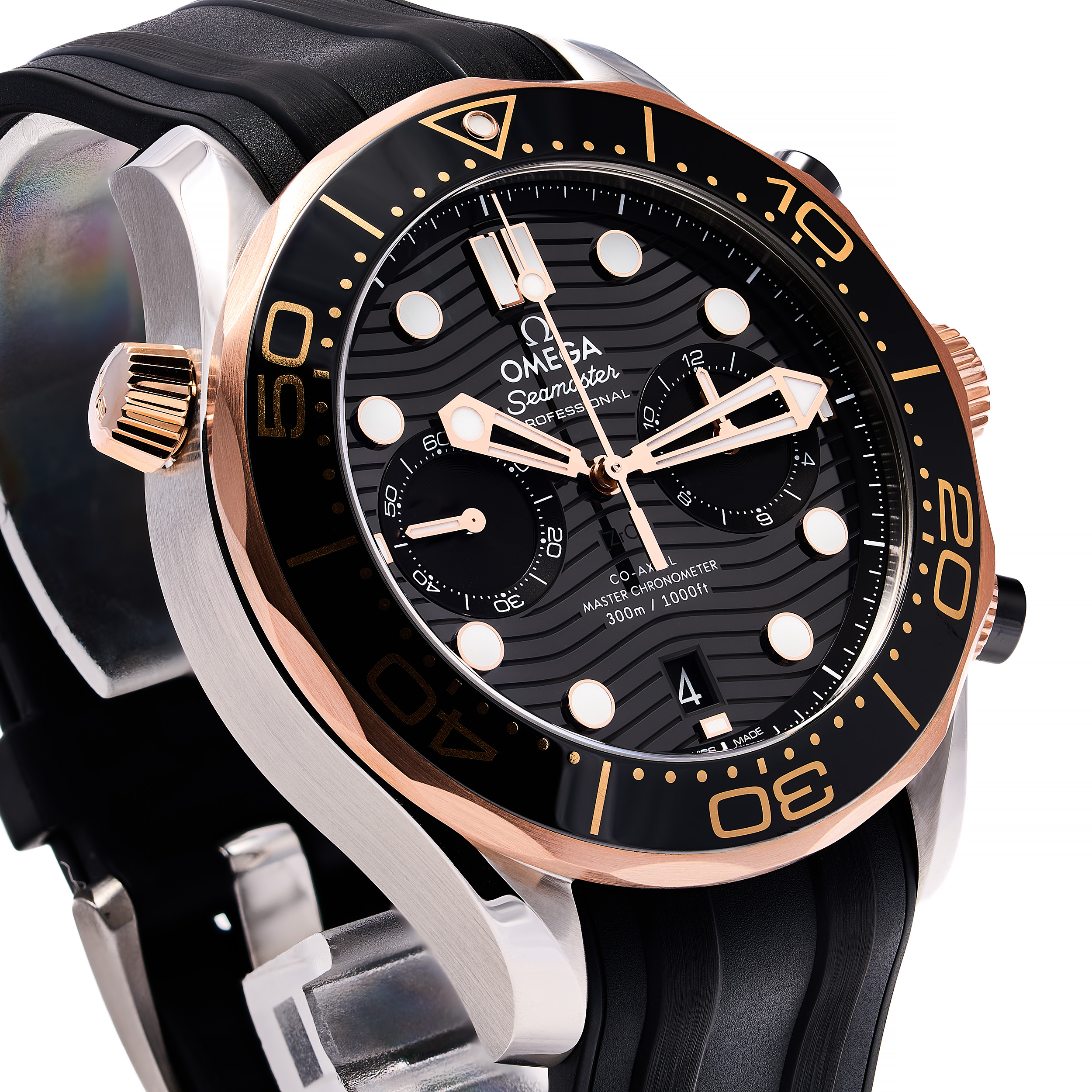 Seamaster Chrono Stahl/Roségold 44