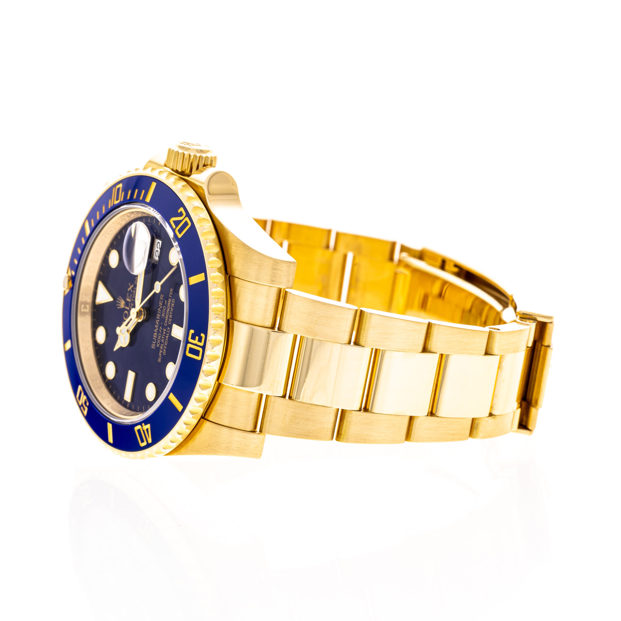 Submariner Date 40 Gelbgold Bluesy