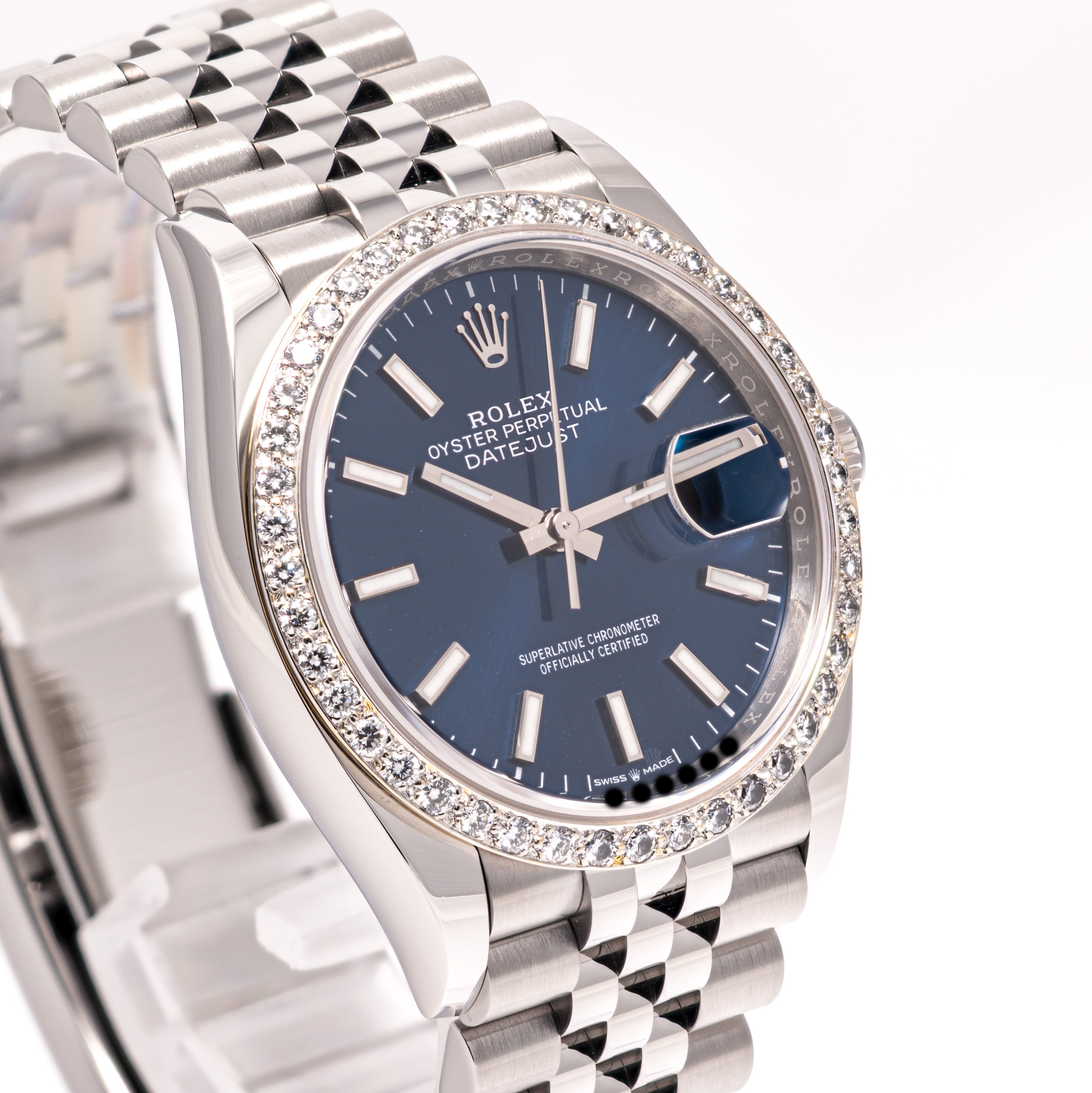 Datejust 36 Blau Diamant